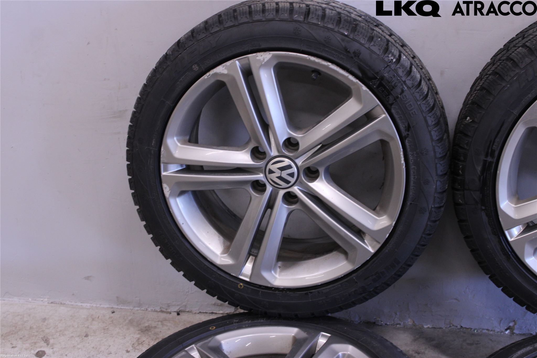 Volkswagen VW PASSAT 11-14 Dekk Vinter På Alu Felg 4Stk