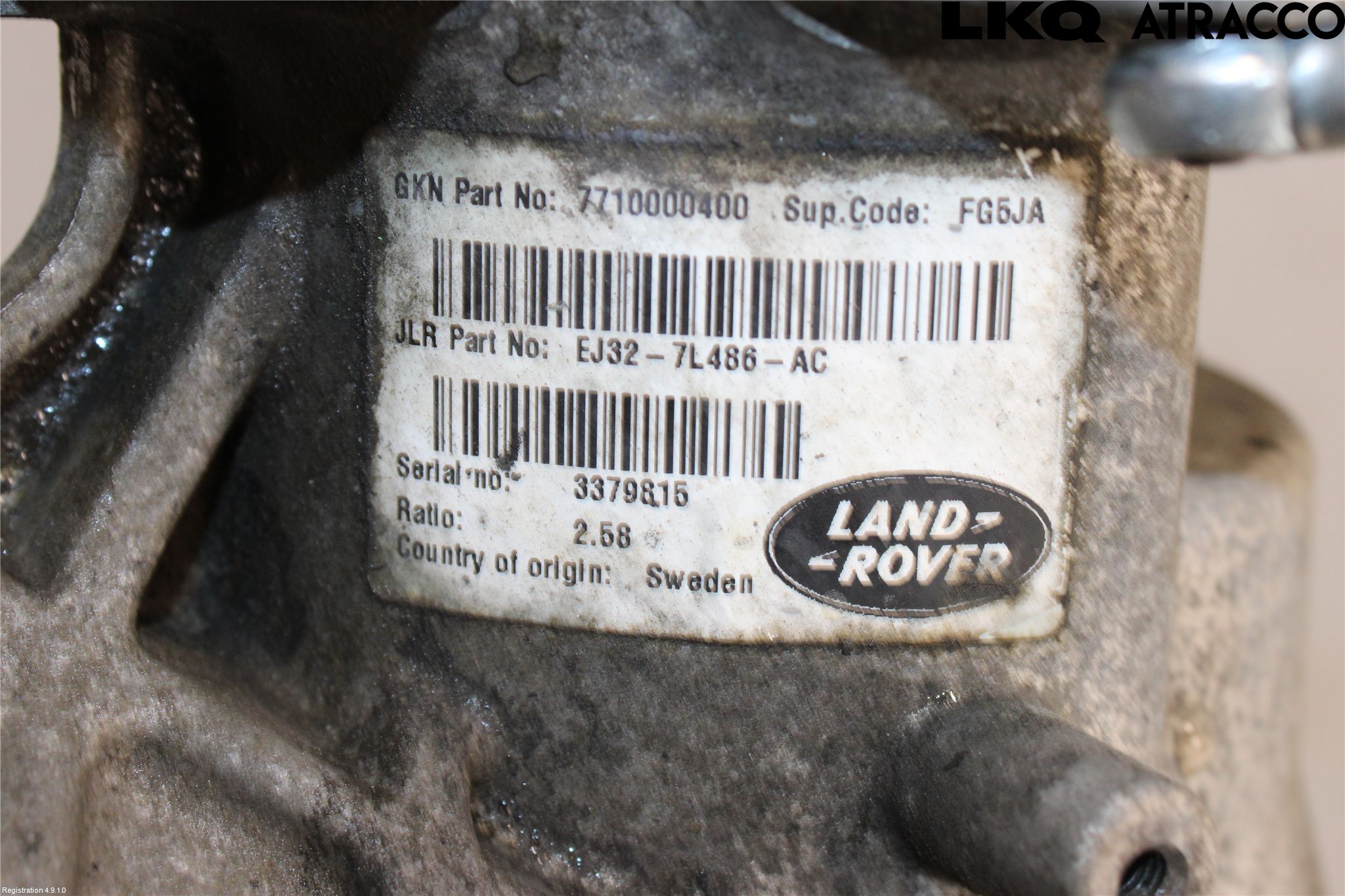 Landrover LAND ROVER DISCOVERY SPORT 15- Gearkasse Fordelingskasse