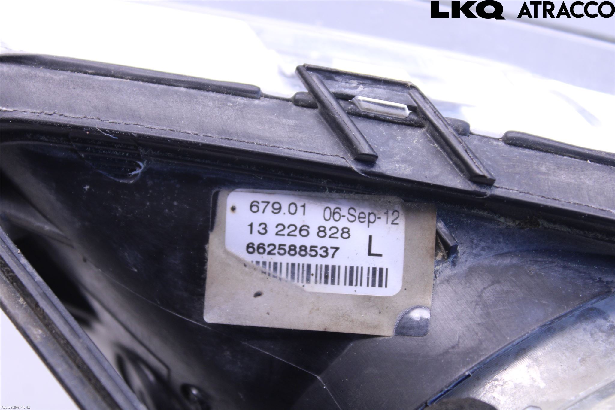 Opel INSIGNIA 09-16 Frontlykt-Kurve-Tåkelys