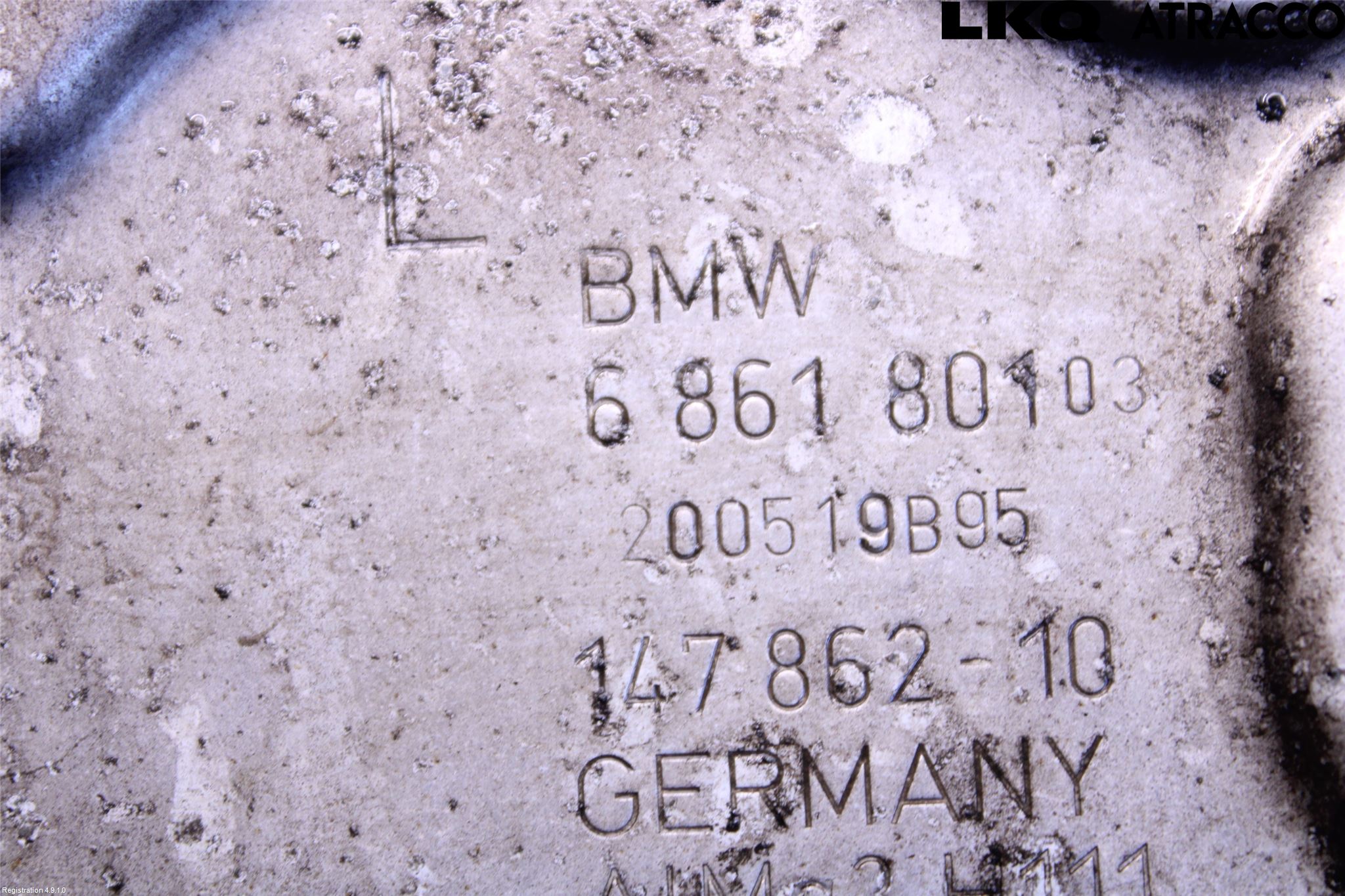 BMW 5 G30/G31/F90 17-23 Bremseskjold Bak