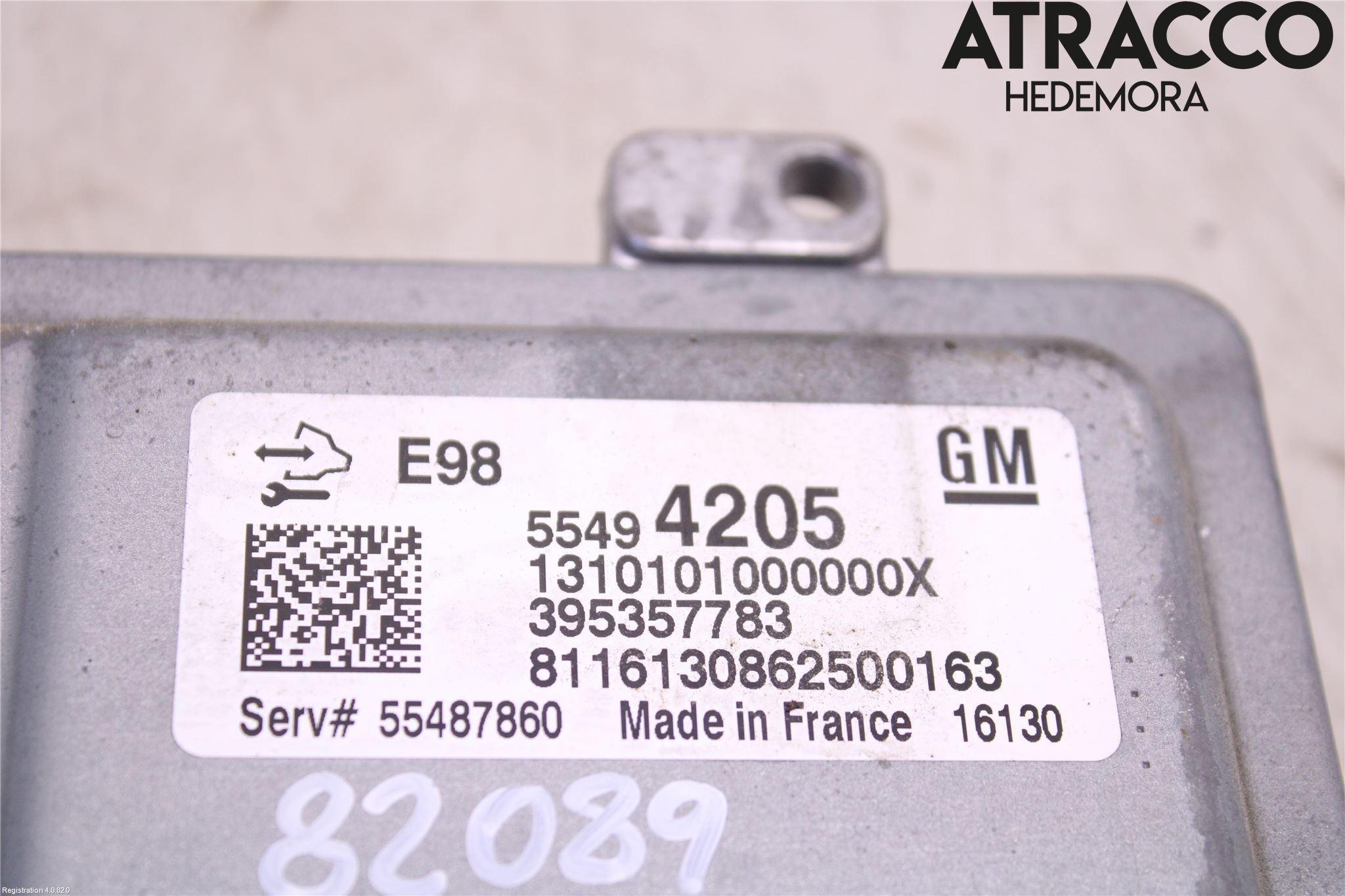 Opel INSIGNIA 09-16 Styreenhet Dieselpumpe