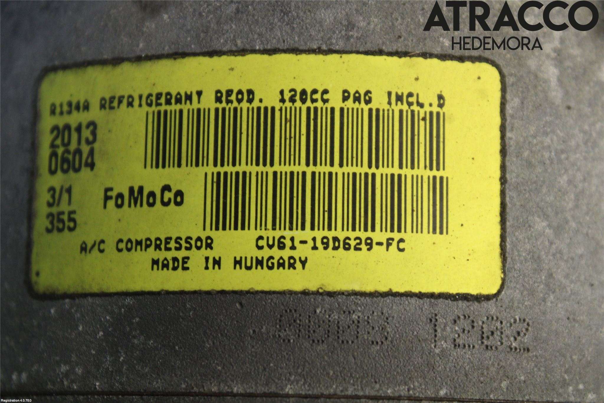 Ford FOCUS 11-14 Varme Ac Kompressor