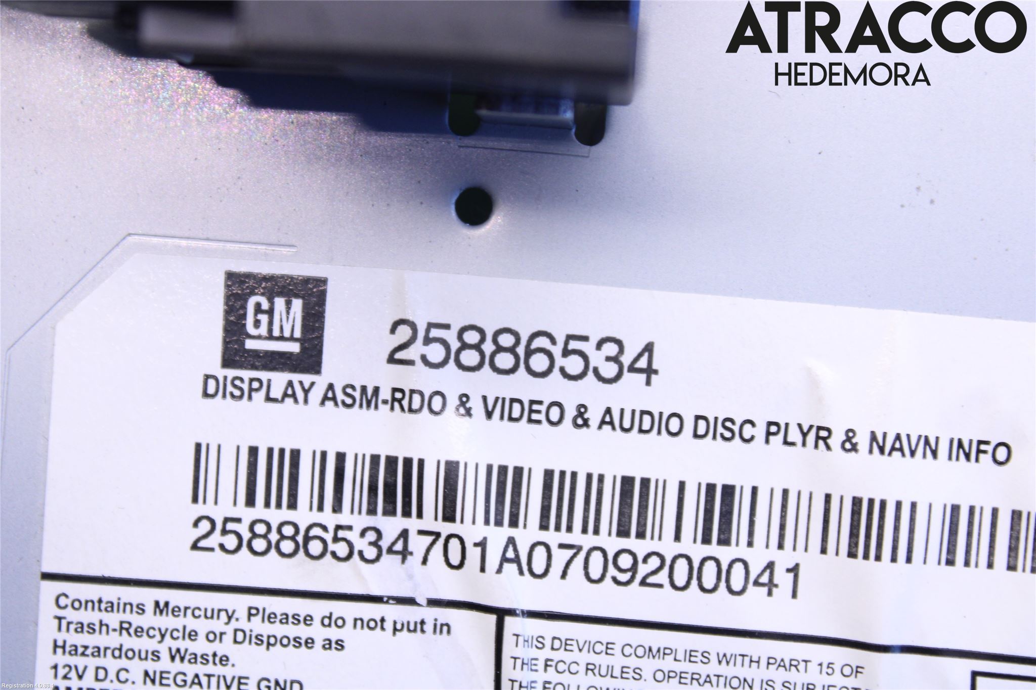 Cadillac CTS Stereo Dvd Spiller