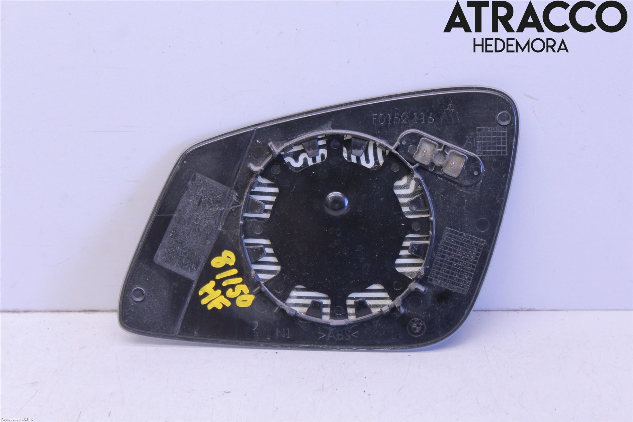 BMW 5 F10/F11/F18 09-17 Speil Glass H