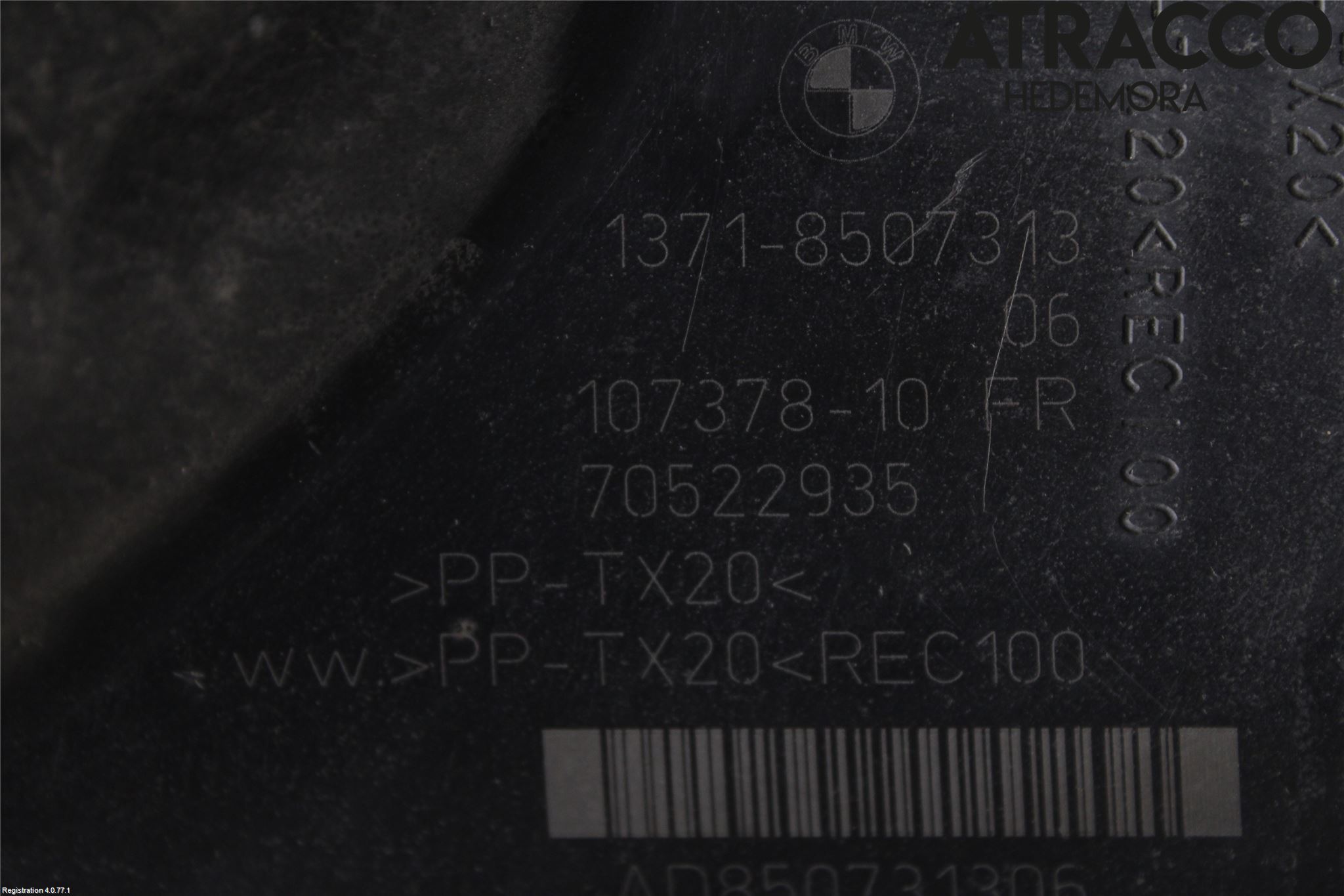 BMW 3 F30/F31/F80 12-19 Luftfilter Boks