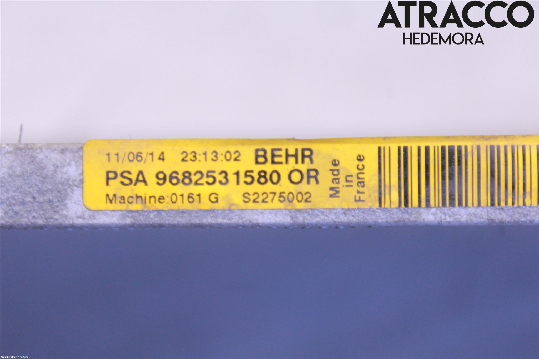Peugeot 3008 09-16 Varme Ac Kondenser-Kjøler