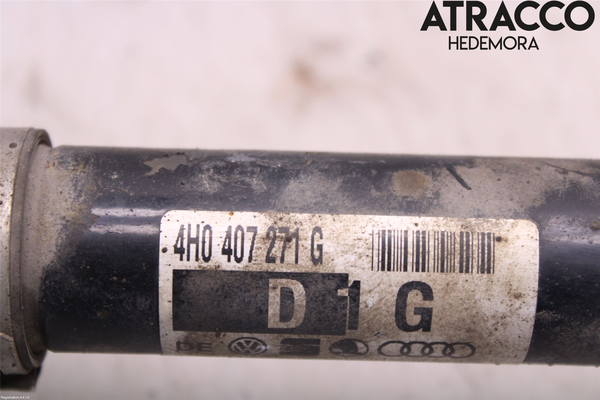 Audi A8/S8 4H 10-17 Drivaksel Foran Kompl Venstre