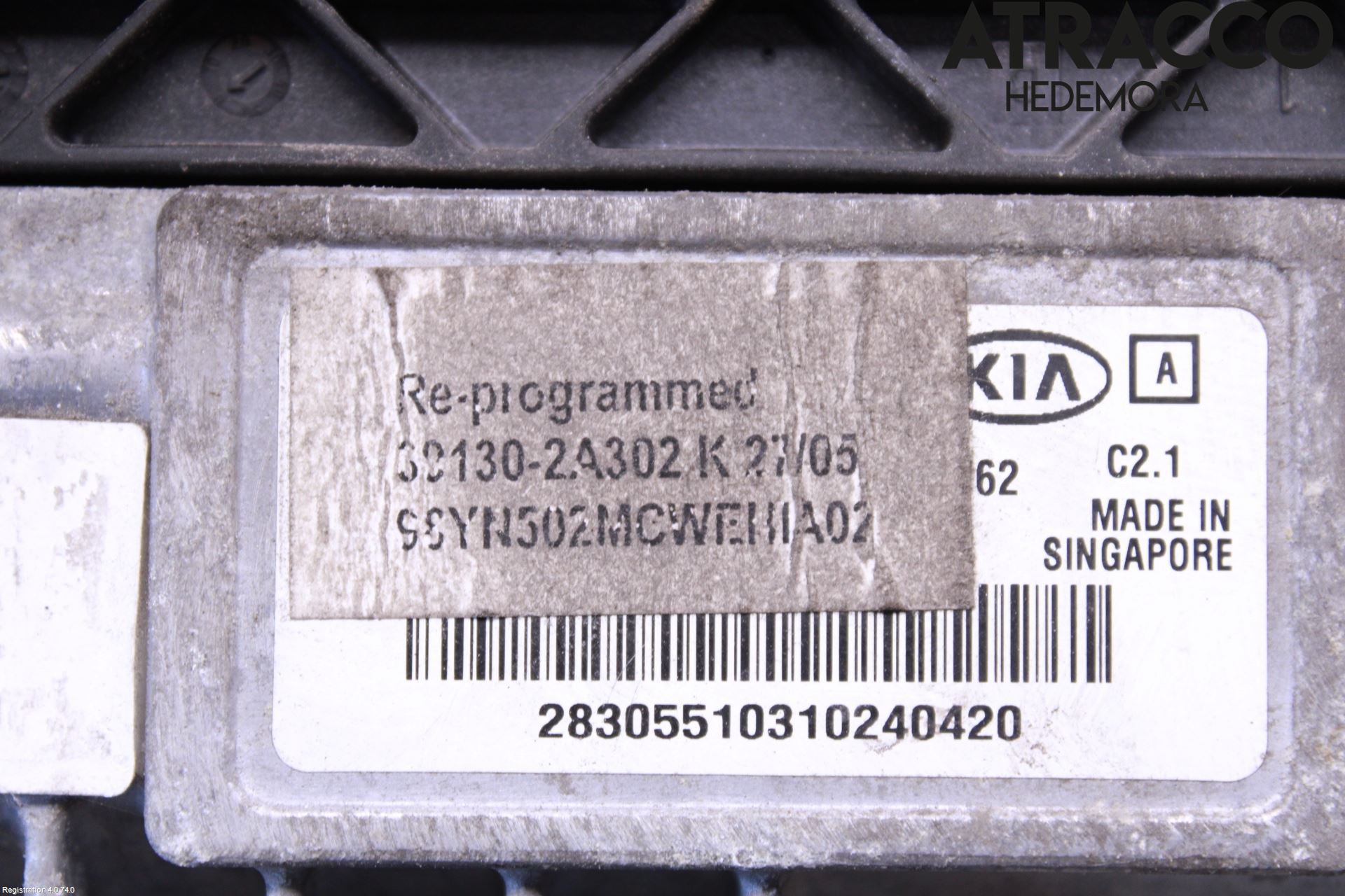 Kia VENGA 10-19 Styreenhet Dieselpumpe