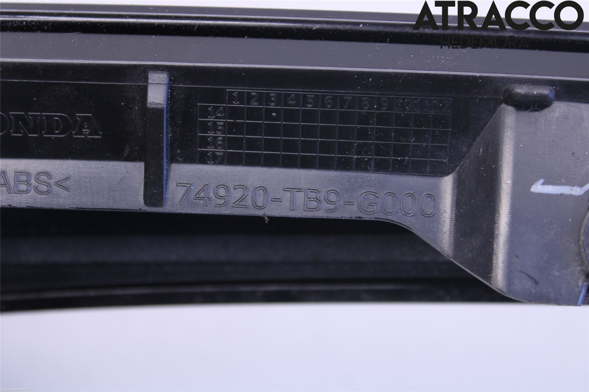 Honda CIVIC 12-16 Spoiler Bakluke