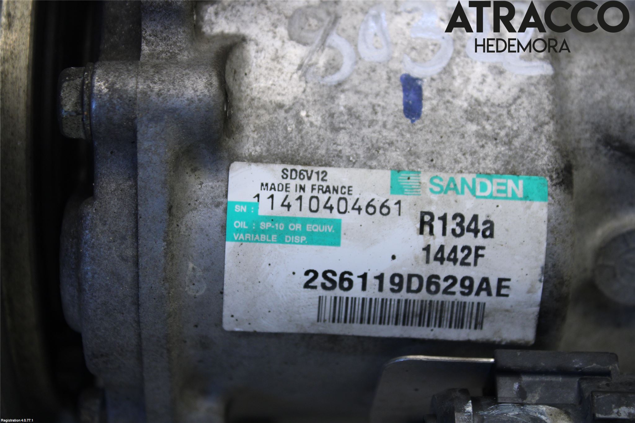Ford FIESTA     06-08 Varme Ac Kompressor