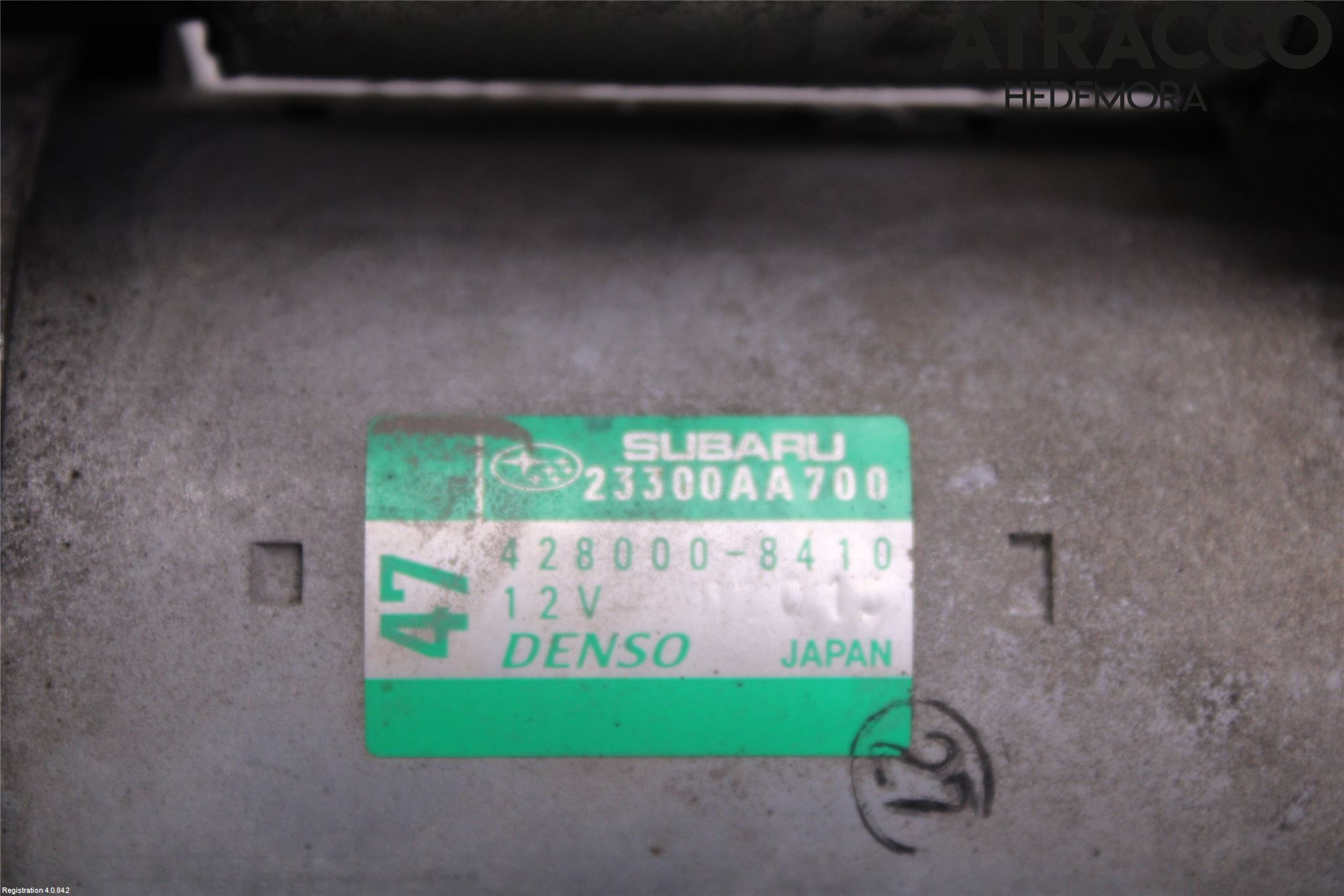 Subaru IMPREZA IV 13-17 Startmotor