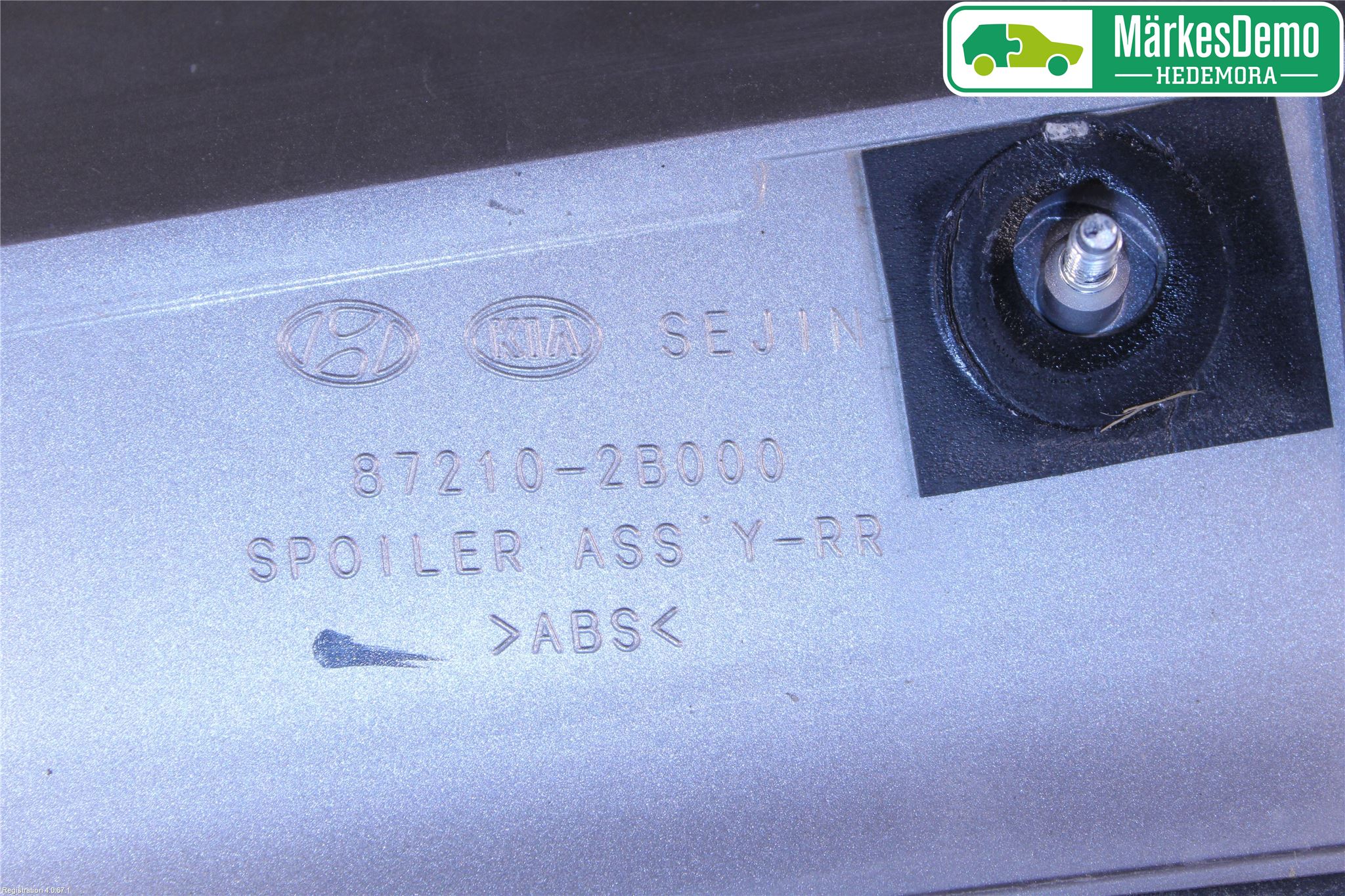 Hyundai SANTA FE  06-12 Spoiler Bakluke