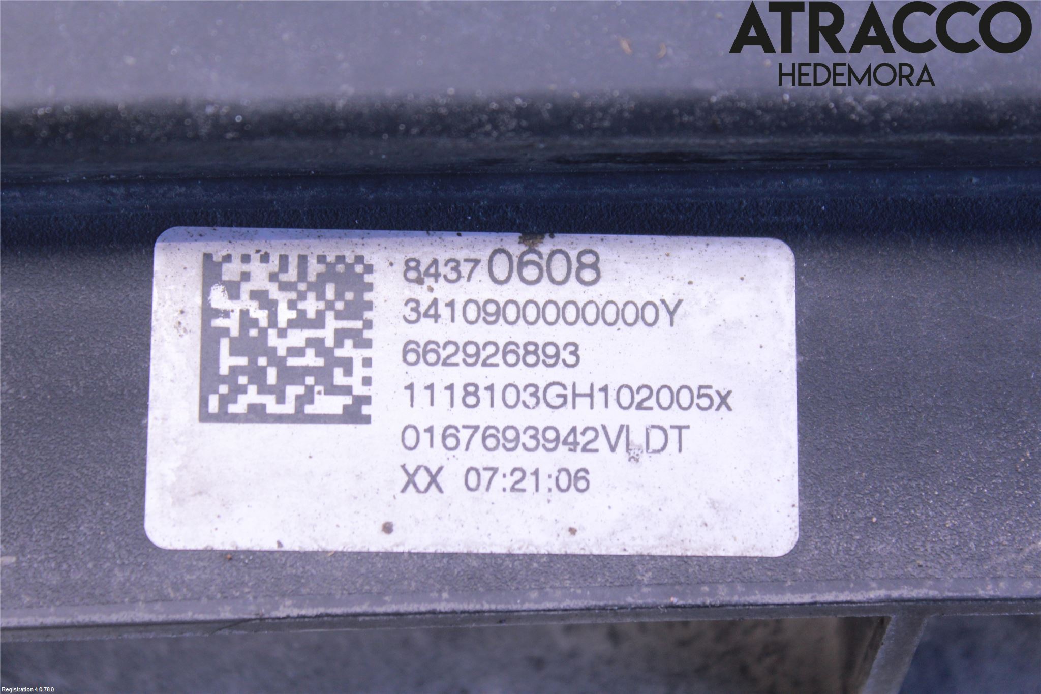 Opel INSIGNIA 17- Radiator Feste - Ramme - Bjelk