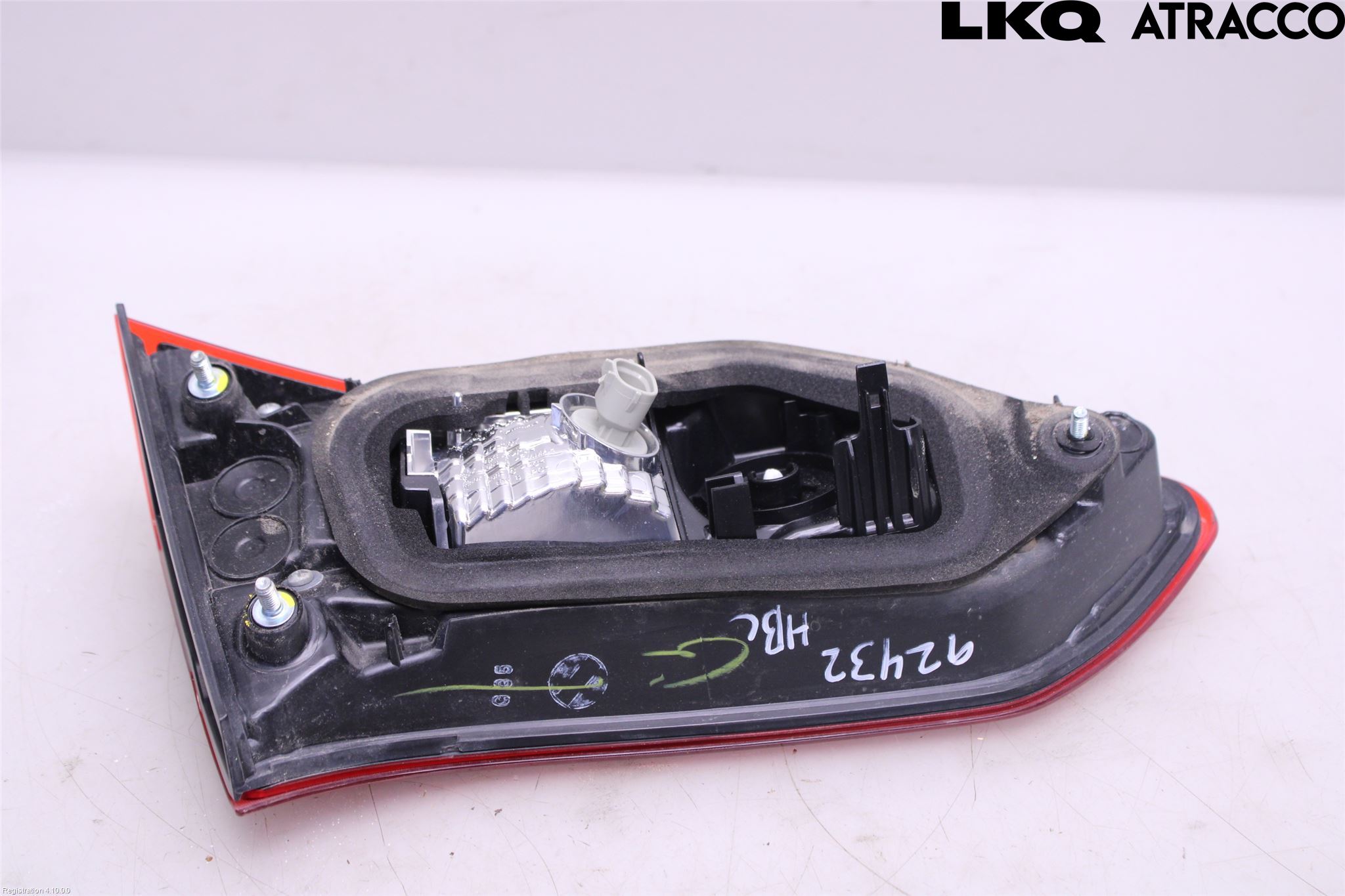 Toyota YARIS XP130 15-20 Baklykt Høyre  På Luke(Indre)