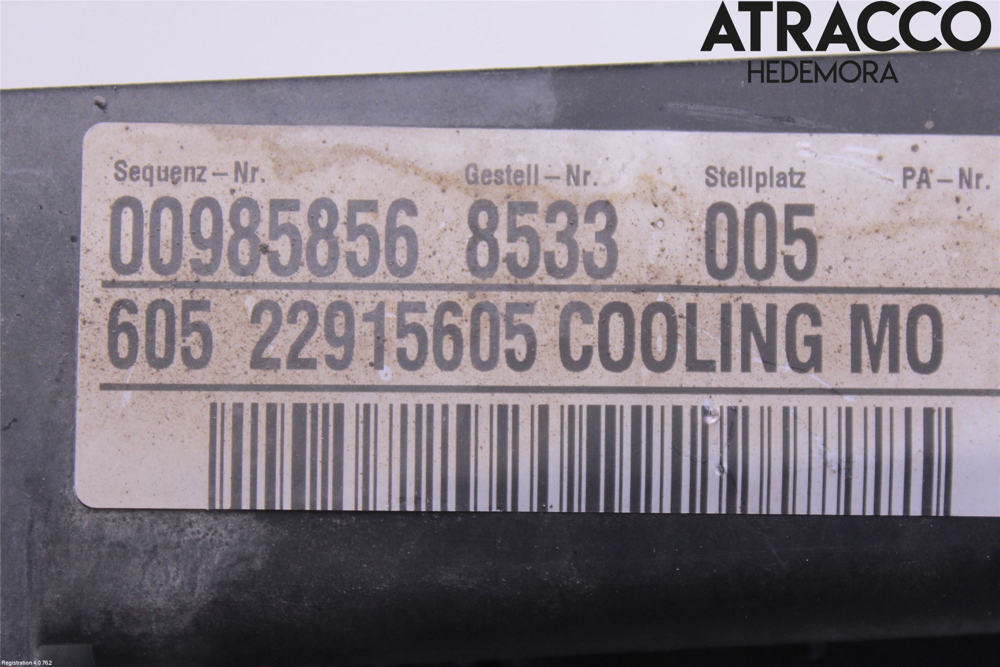 Opel INSIGNIA 09-16 Kjølevifte Elektrisk