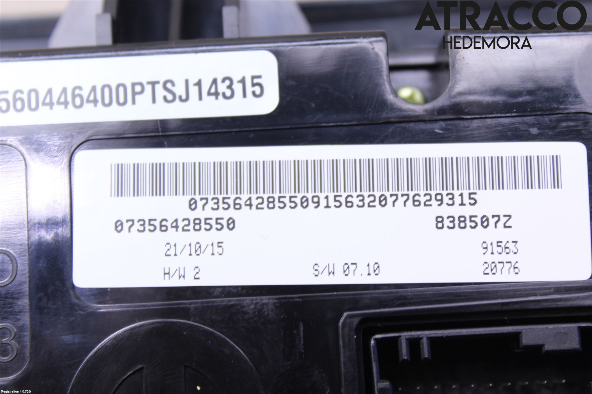 Fiat TIPO/CROSS 16- Varme Ac Betjening-Display