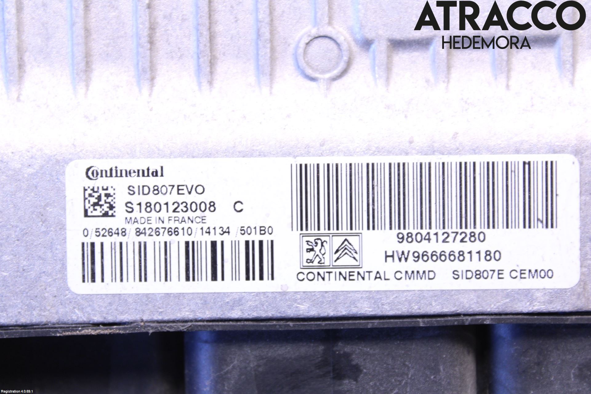 Peugeot 308 14-21 Styreenhet Dieselpumpe