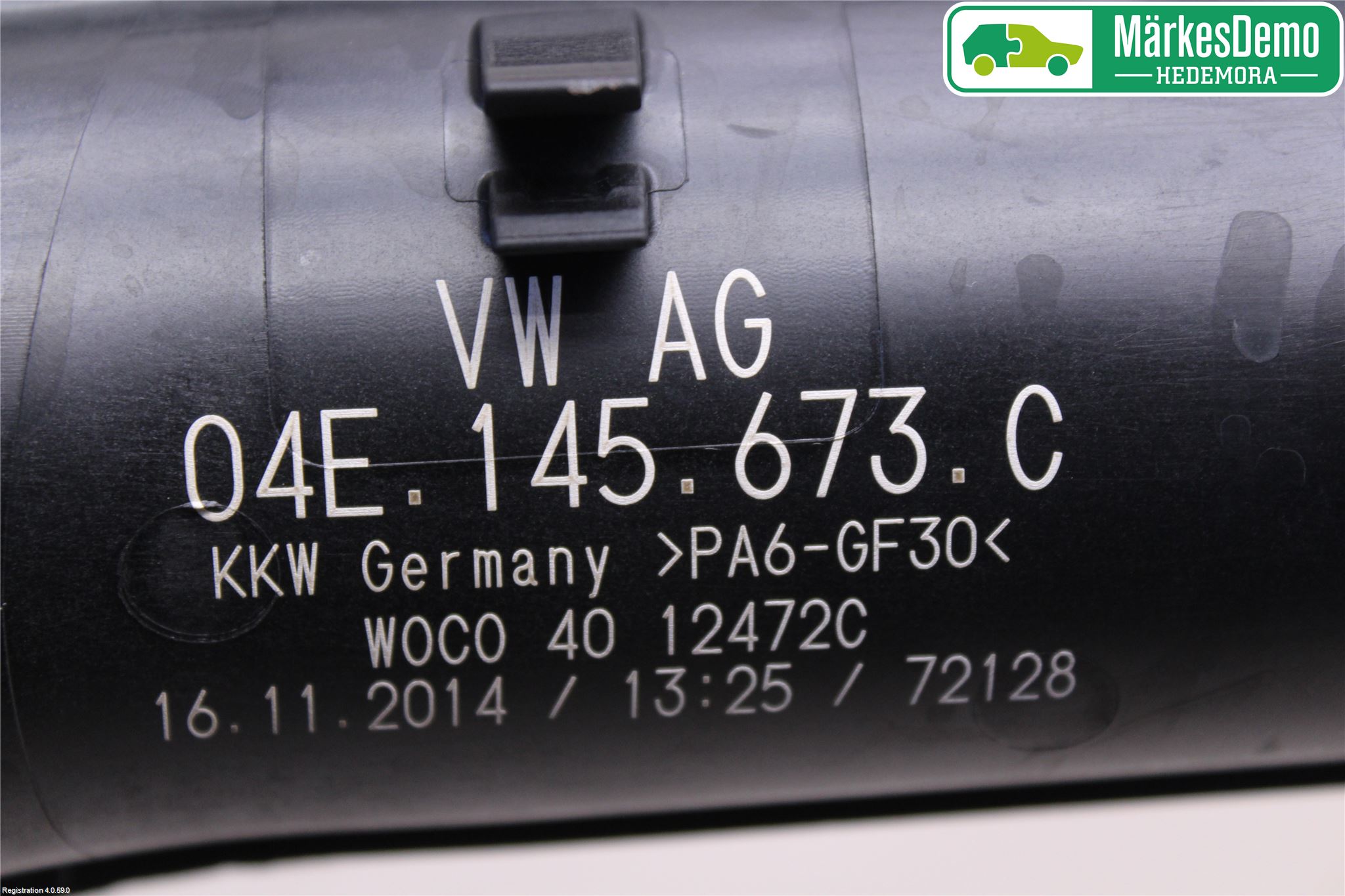 Skoda FABIA 15-21 Intercooler Rør-Slange