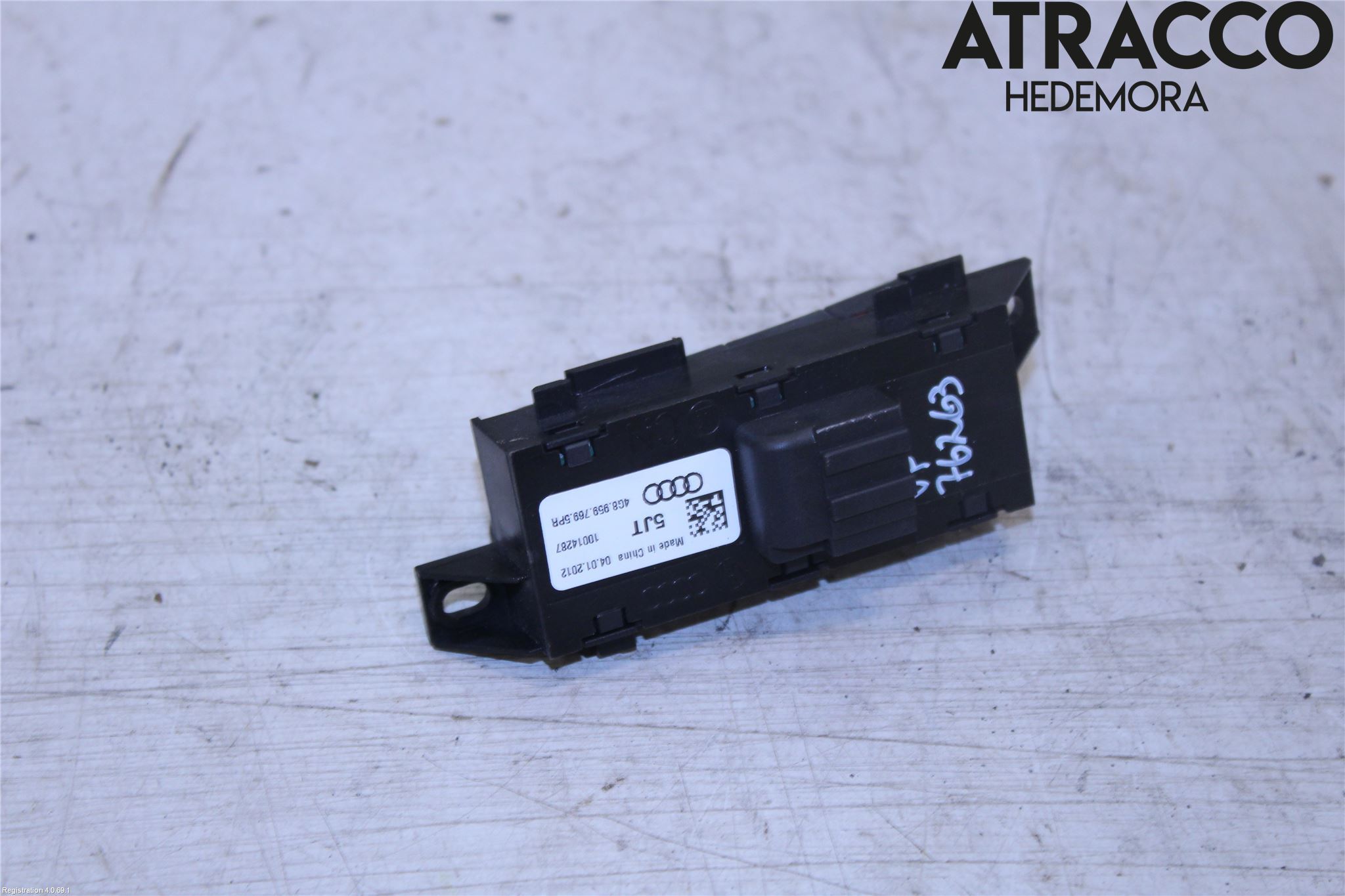 Audi A7/S7 4G 11-17 Bryter Seteminne
