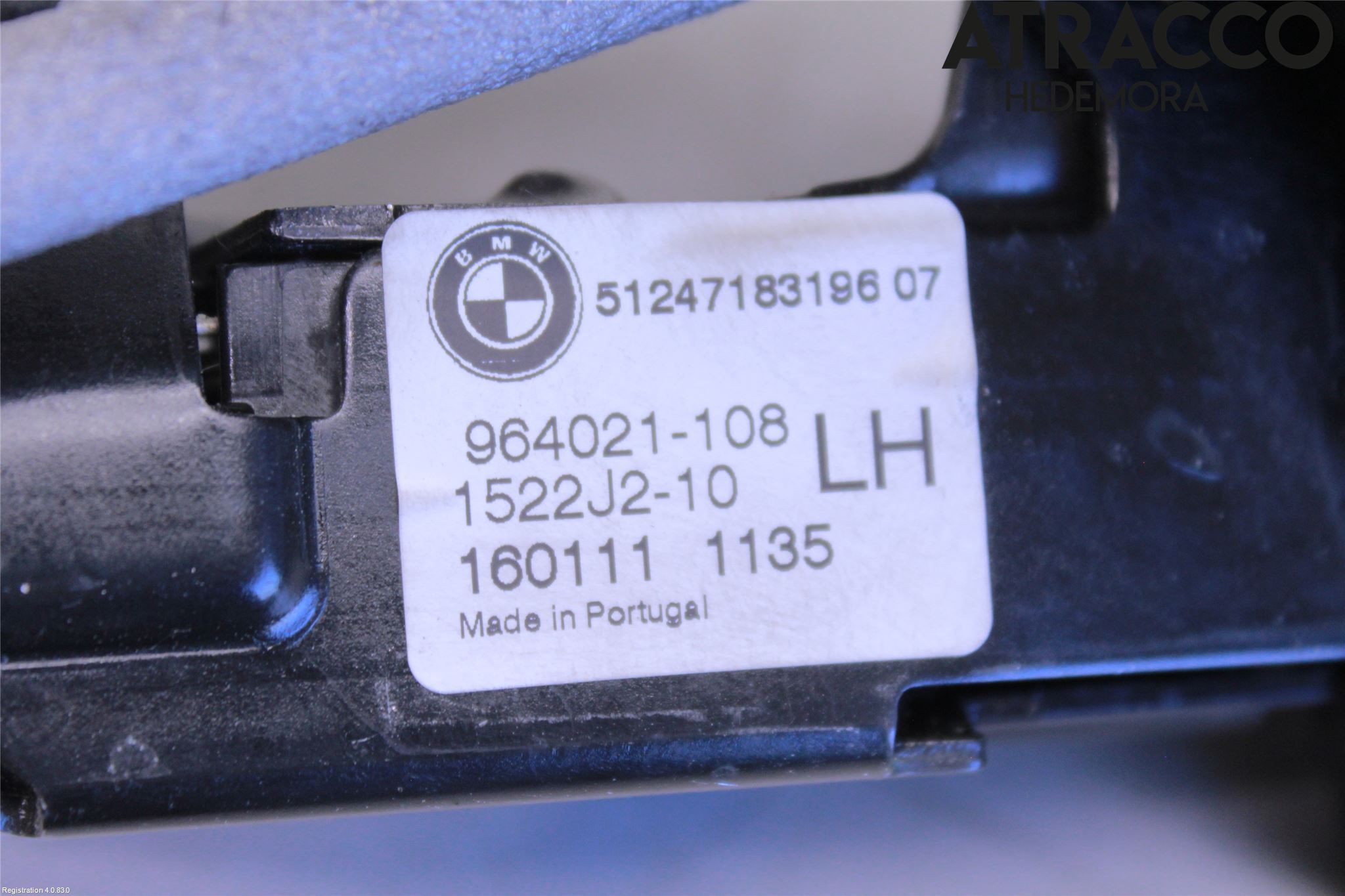 BMW X5 F15 13-18 Bakluke-Lokk Låsekasse