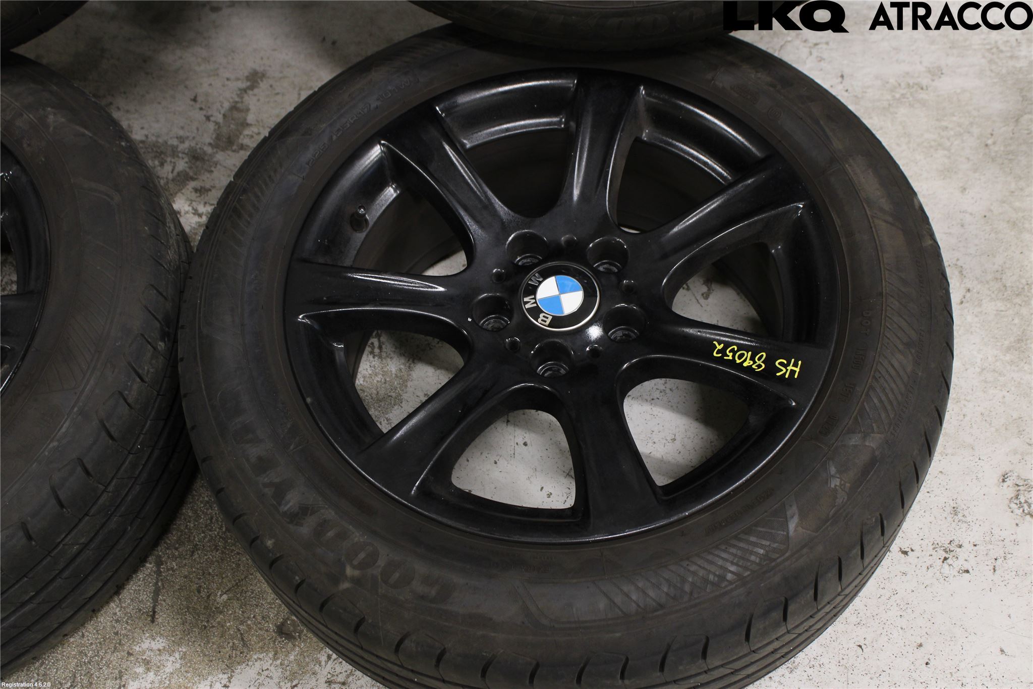 BMW 3 GT F34 13-19 Dekk Sommer På Alu Felg 4Stk