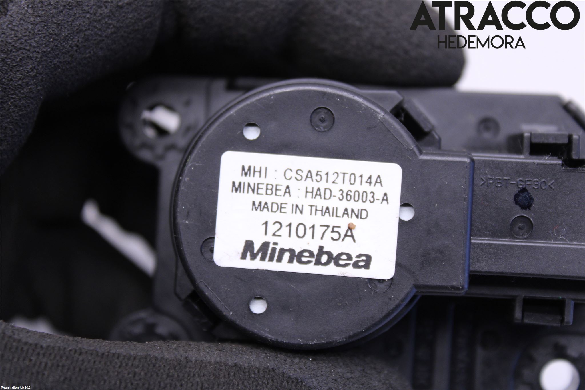 Mitsubishi OUTLANDER 13-21 Varme Regulering Motor