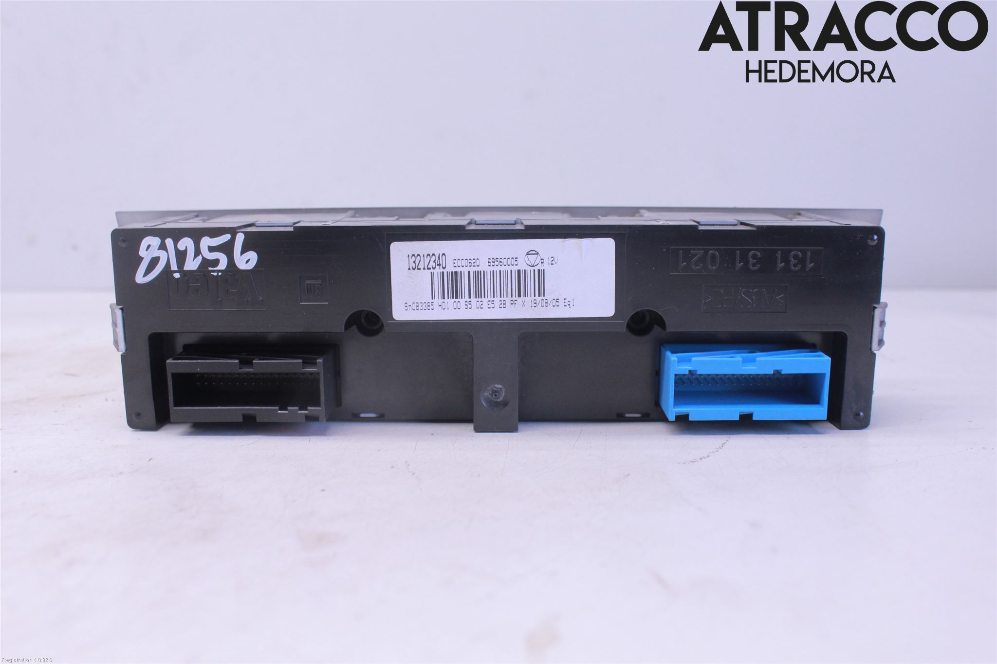 Opel VECTRA C 06-08 Varme Ac Betjening-Display