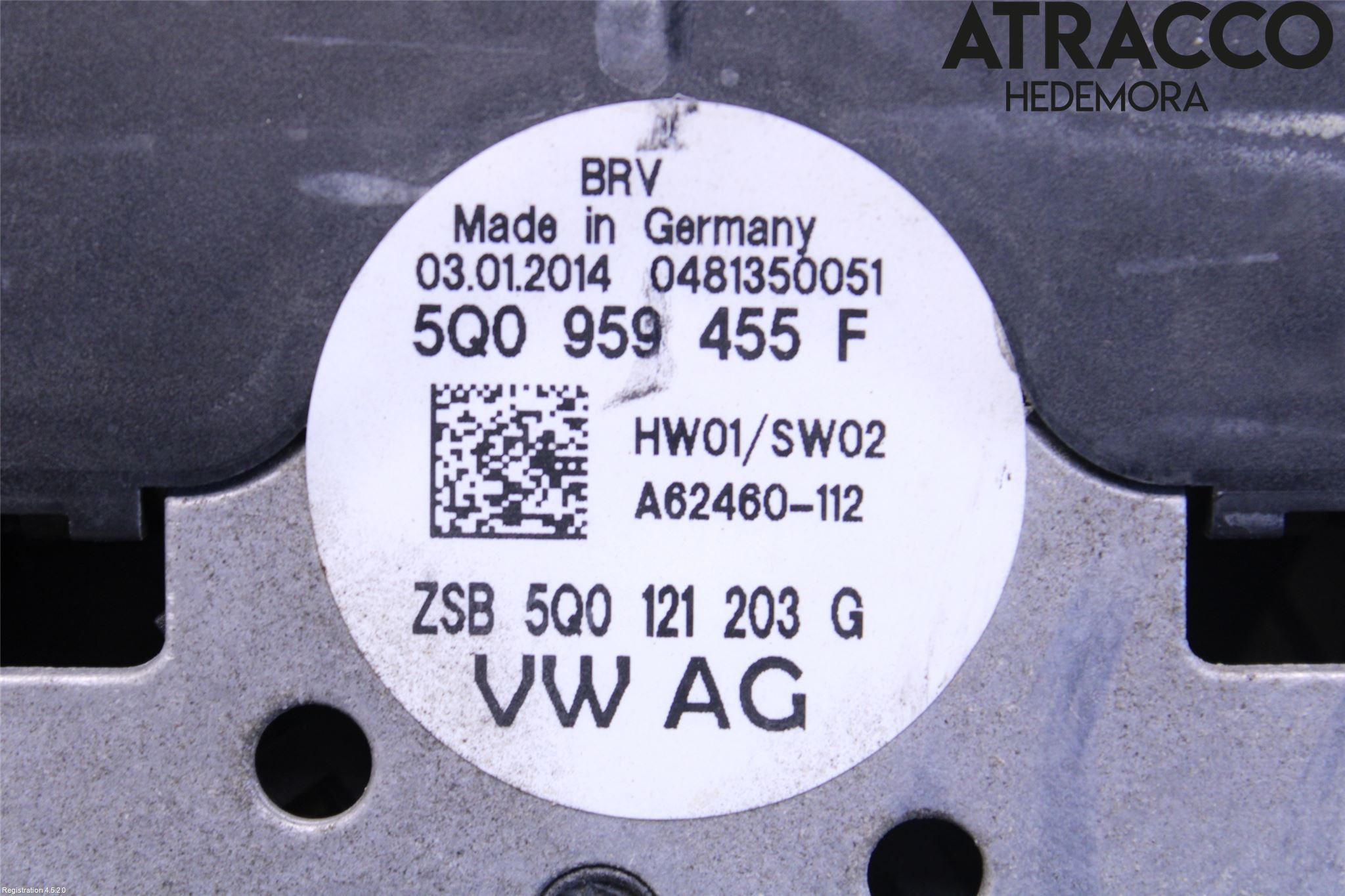 Audi A4/S4 B9 16-19 Kjølevifte Elektrisk