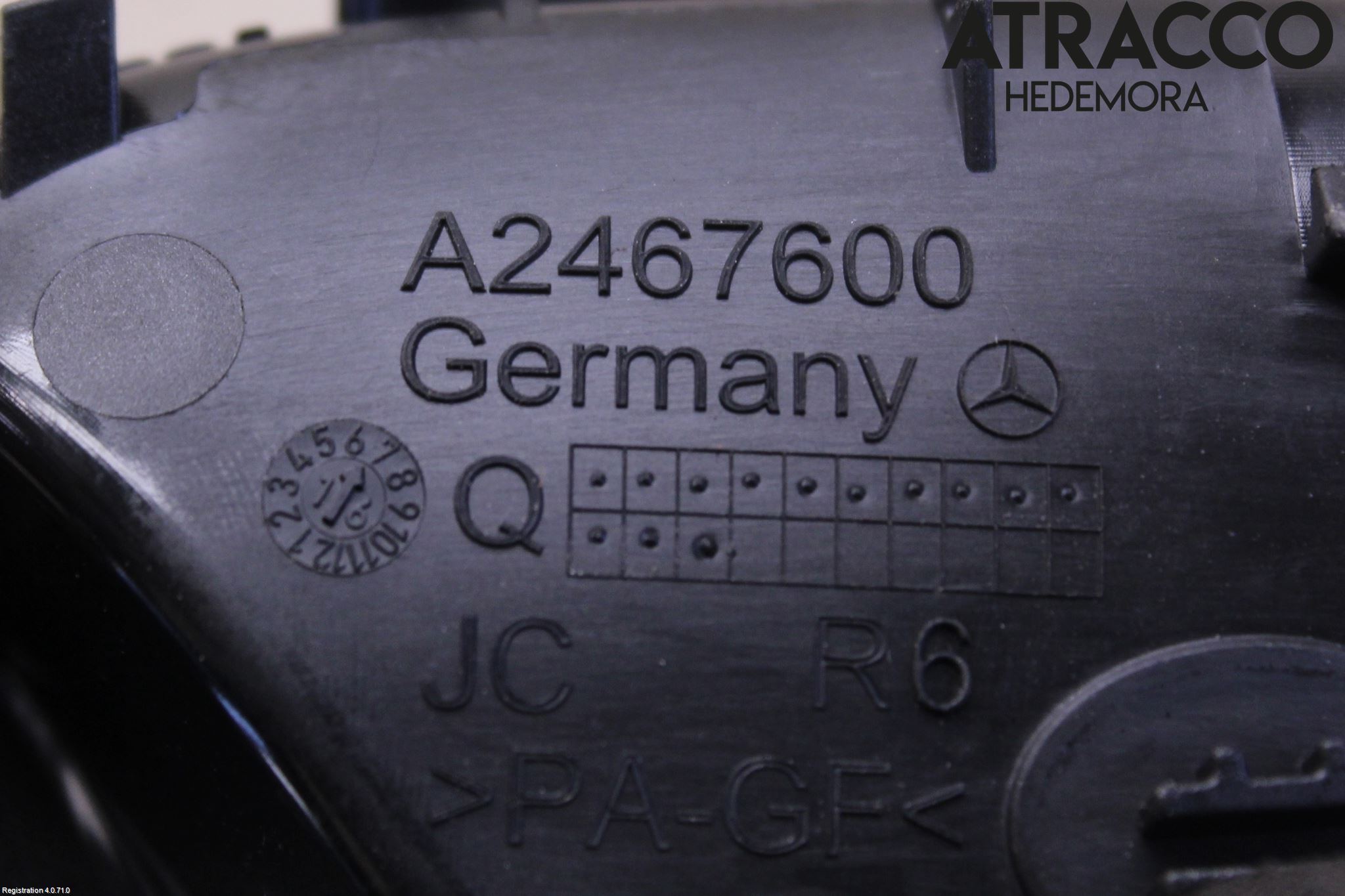 Mercedes-Benz MB A-KLASS (W176) 13-18 Innr Dørhandtak H Indre