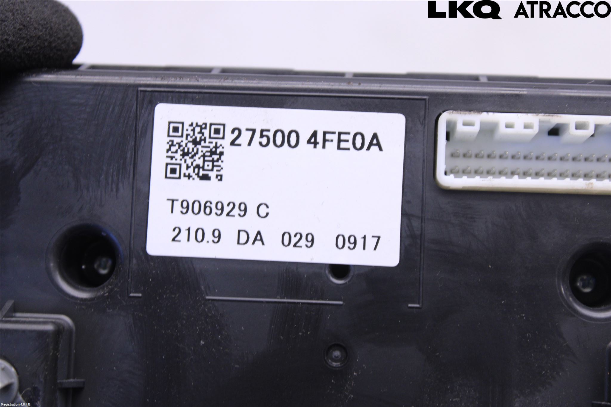 Nissan E-NV200/EVALIA Varme Ac Betjening-Display