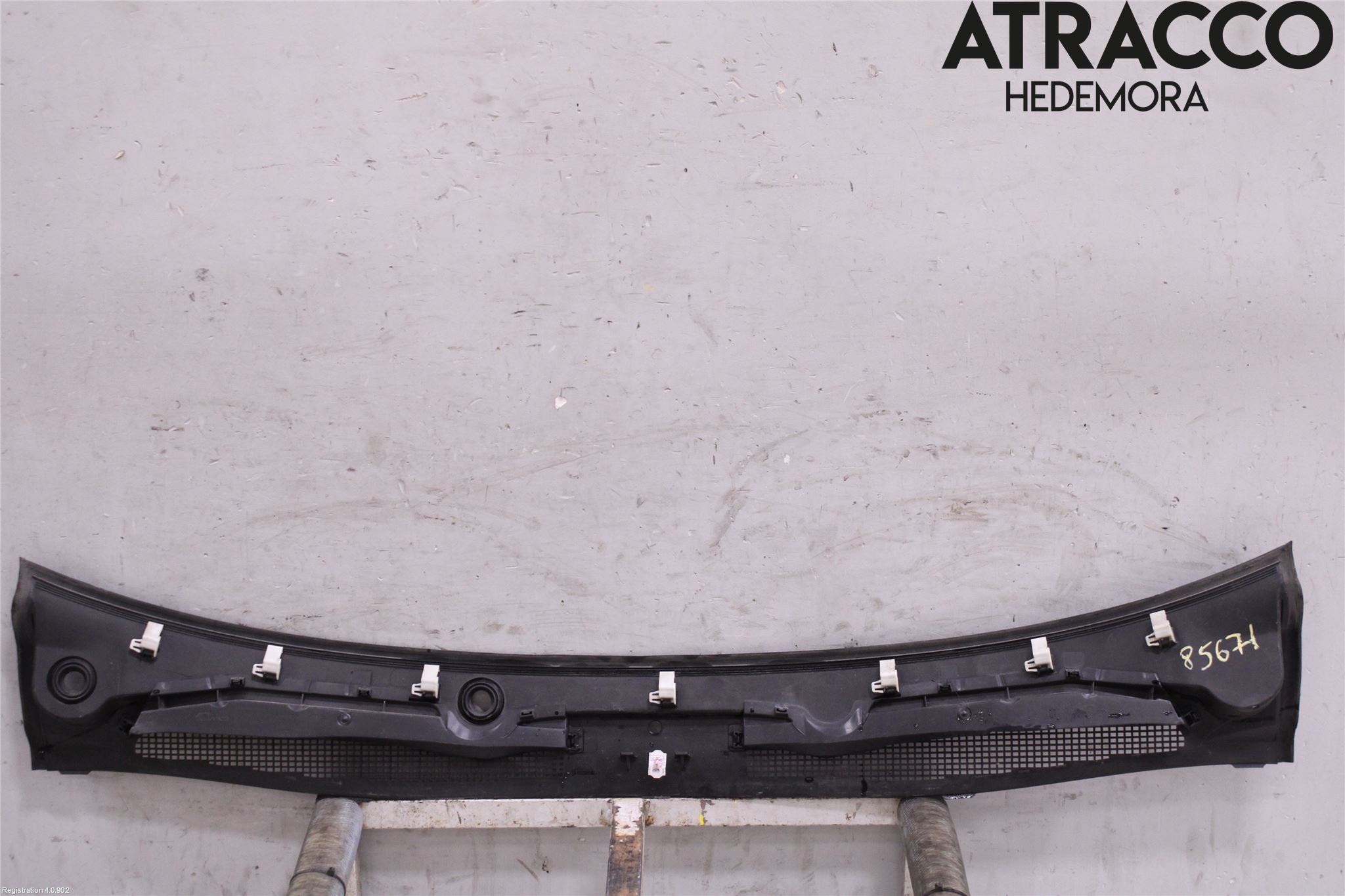 Renault MEGANE III 09-15 Visker Deksel-Grill-Under Frr