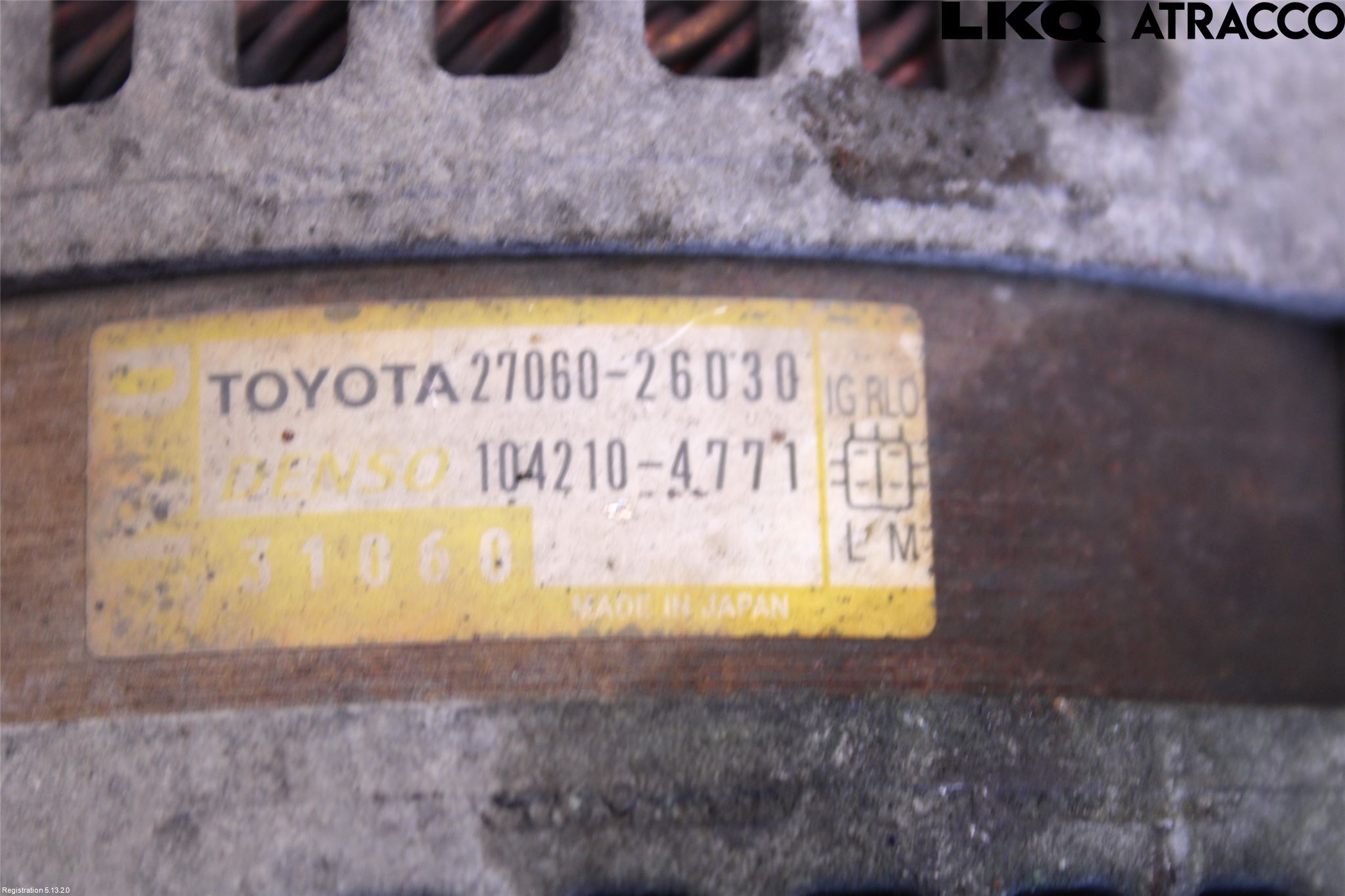 Toyota RAV 4 06-12 Dynamo