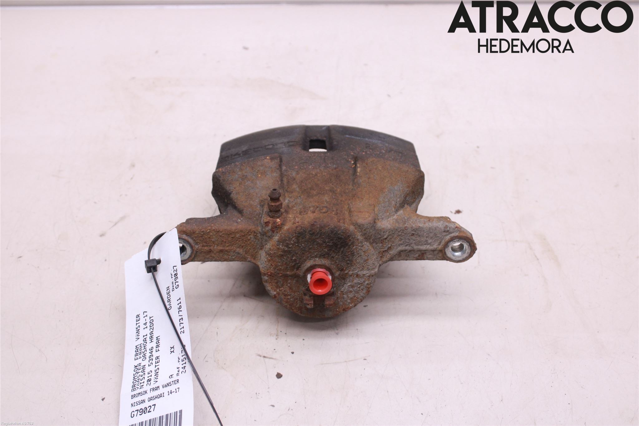 Nissan QASHQAI 14-17 Bremsecaliper Foran Venstre