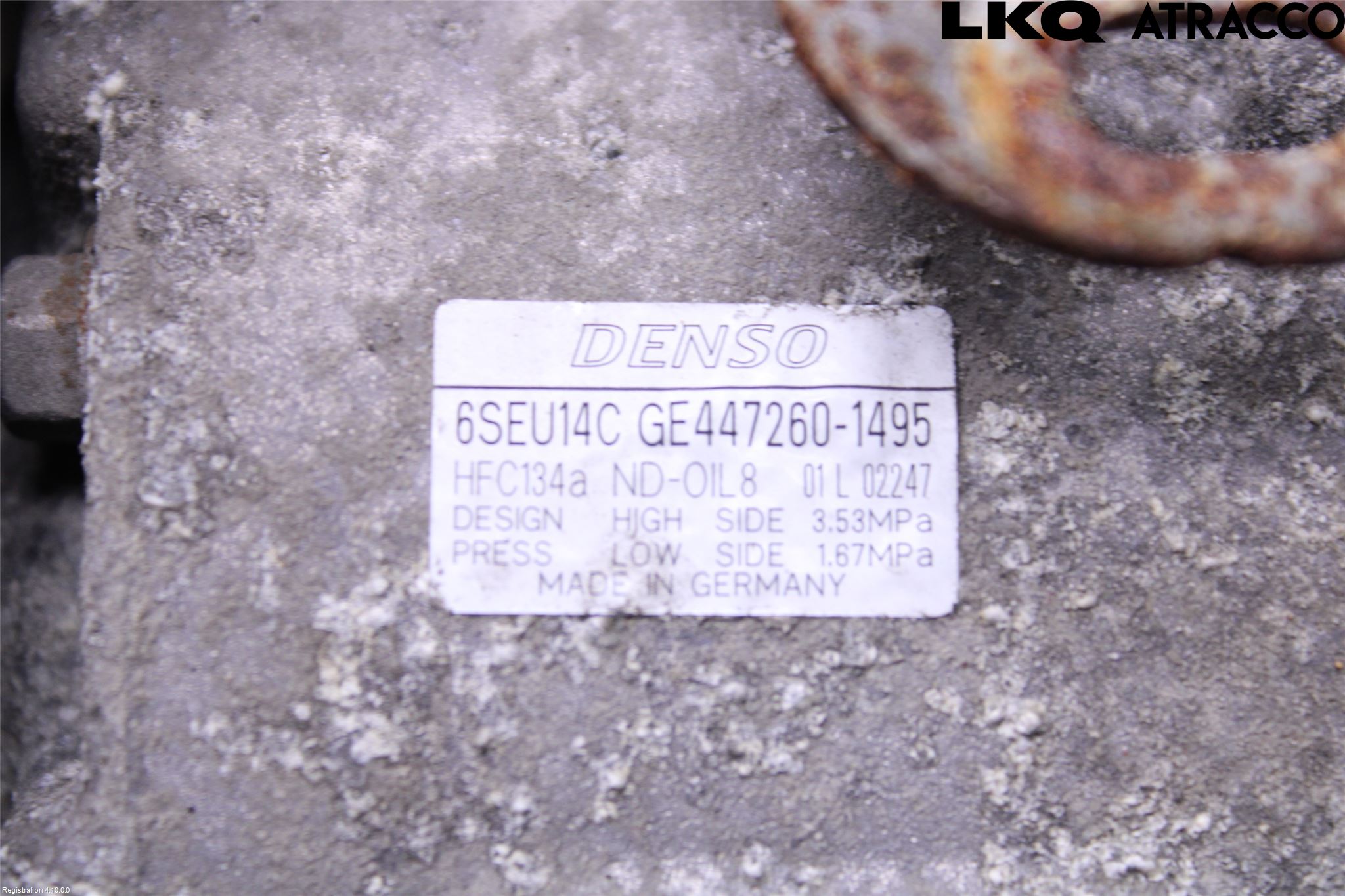 Toyota VERSO 09-18 Varme Ac Kompressor