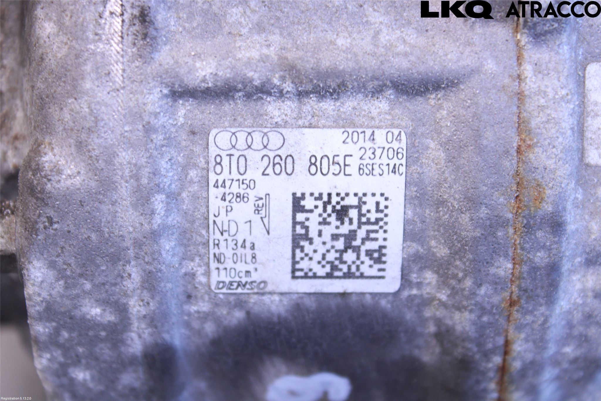 Audi A4/S4 08-11 Varme Ac Kompressor