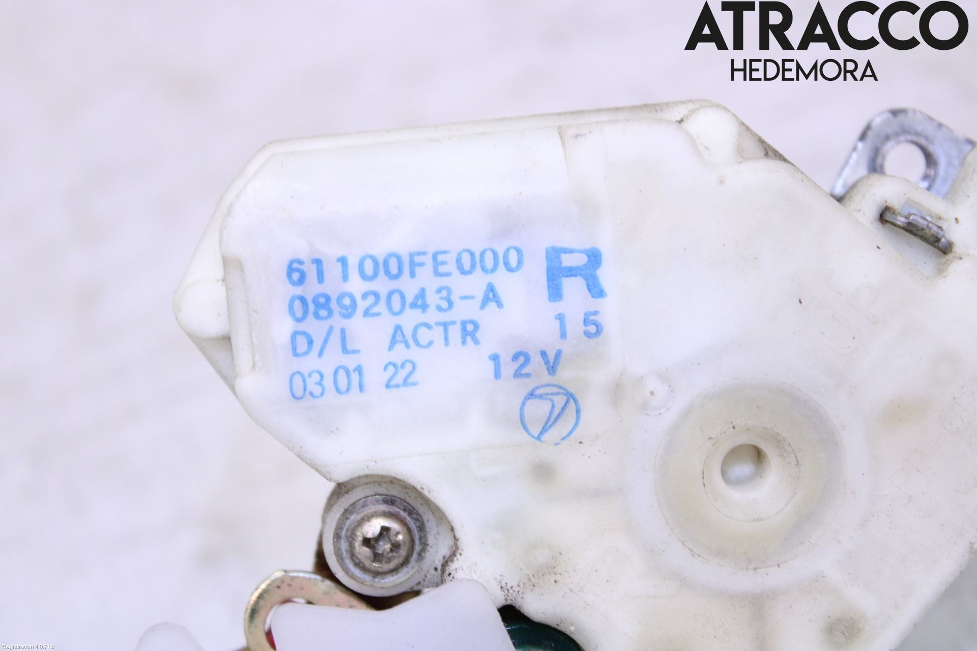 Subaru IMPREZA II  03-05 Dørlås - Låsekasse