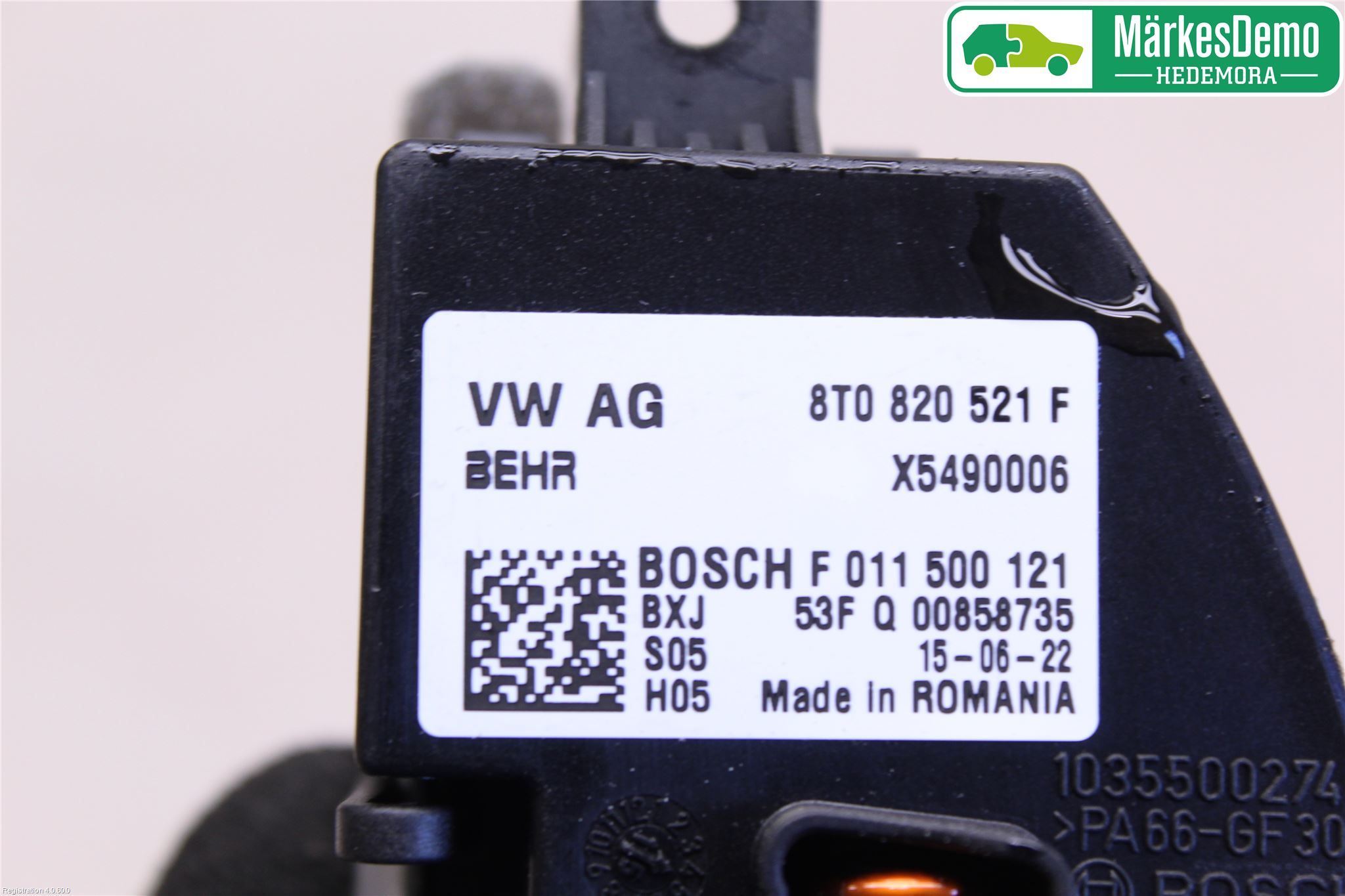 Audi A5 07-16 Varmeapparat Viftemotstand