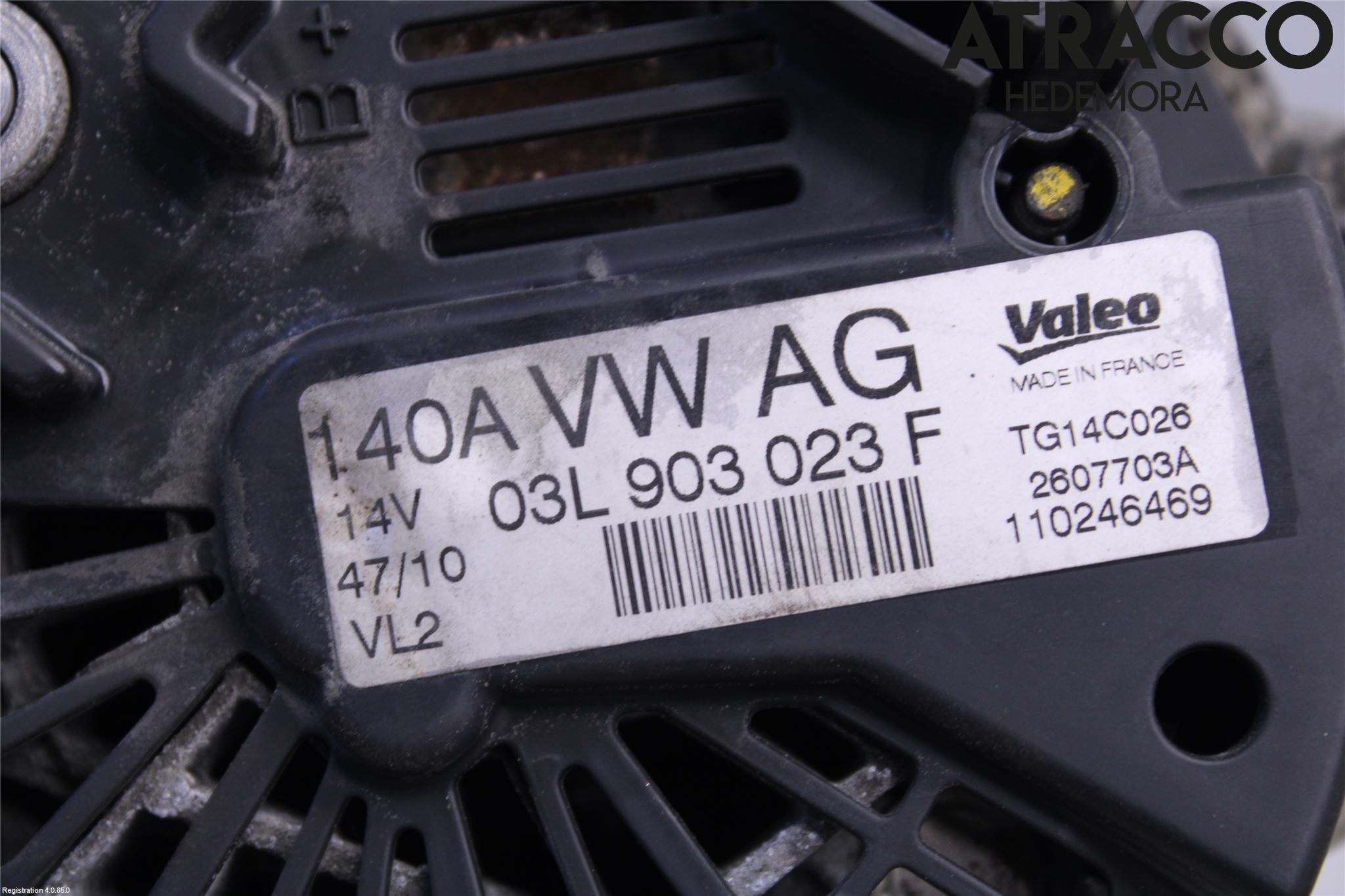 Volkswagen VW POLO 10-17 Dynamo