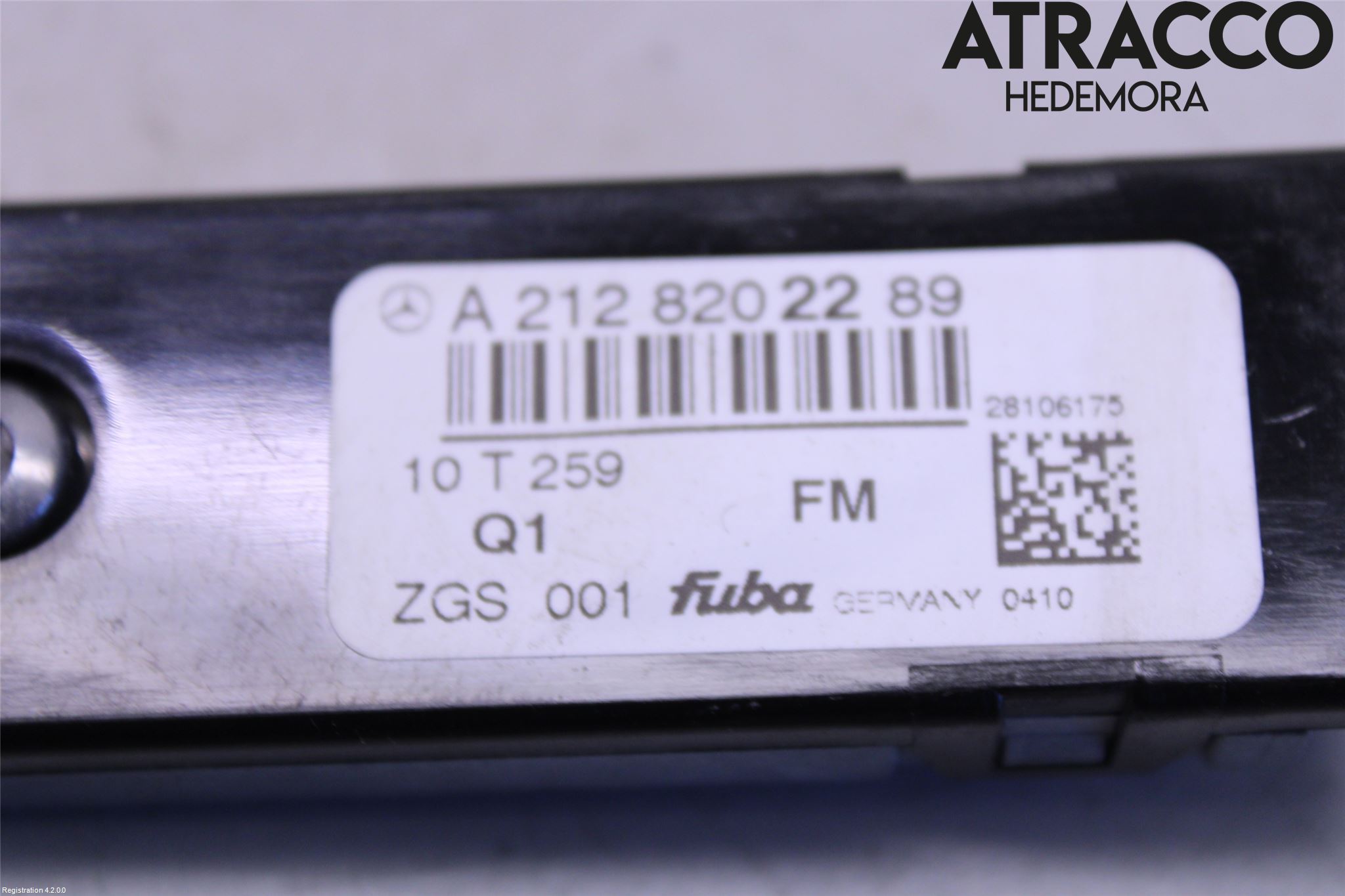 Mercedes-Benz MB E-KLASS (W212) 09-16 Stereo Antenneforsterker