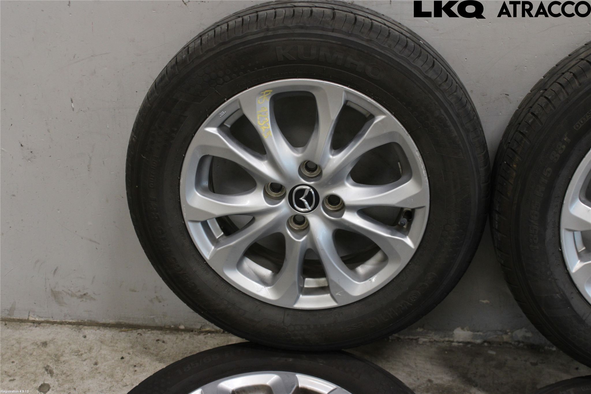 Mazda 2 (DJ) 15-22 Dekk Sommer På Alu Felg 4Stk