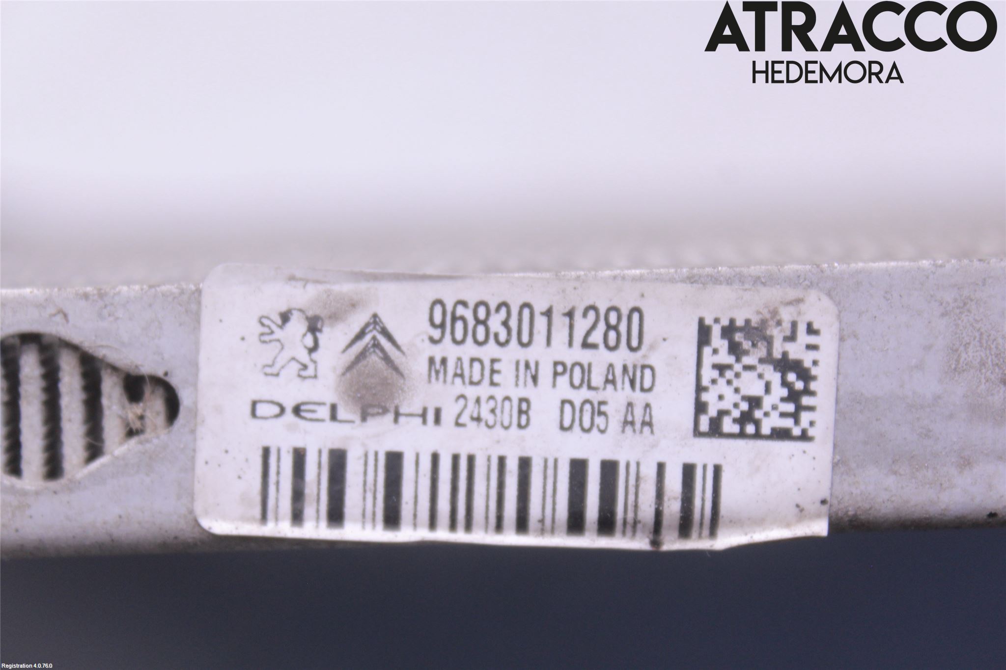 Citroen C5 08-17 Varme Ac Kondenser-Kjøler