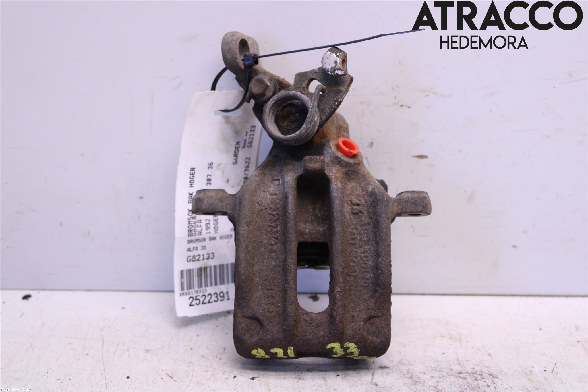 Alfa 33 Bremsecaliper Bak Høyre