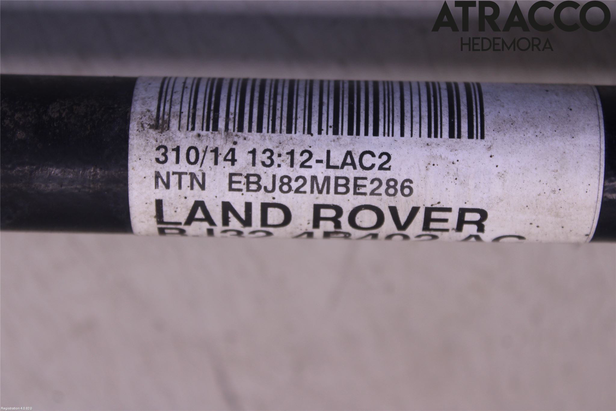 Landrover LAND ROVER RANGE ROVER EVOQUE (L538) 11-18 Drivaksel Bak Kompl Høyre