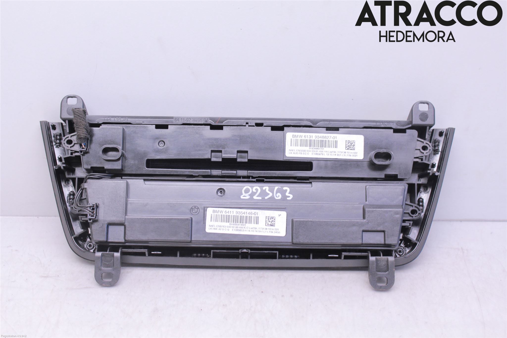 BMW 3 F30/F31/F80 12-19 Varme Ac Betjening-Display