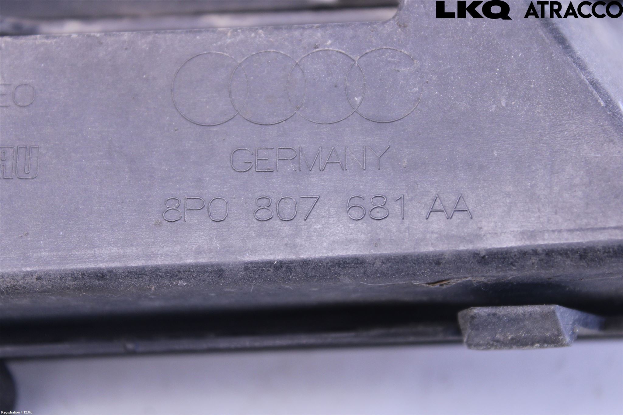 Audi A3/S3 05-13 Frontlykt Kurve-Tåkelys Ramme