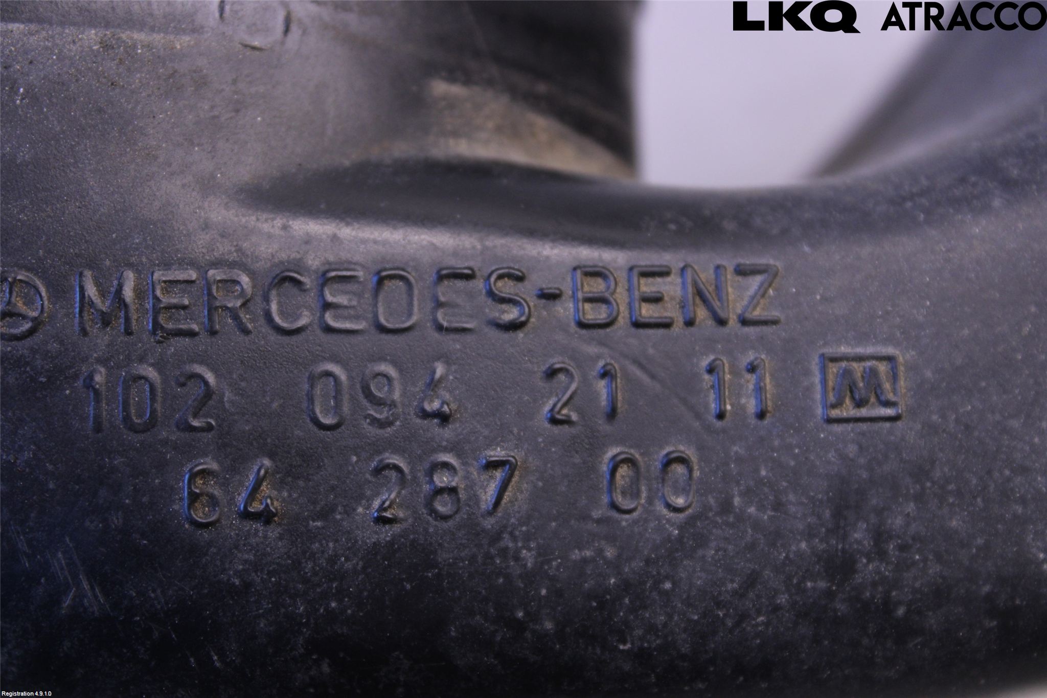 Mercedes-Benz MB 190    (W201) 82-93 Inns Gummibelg - Slange