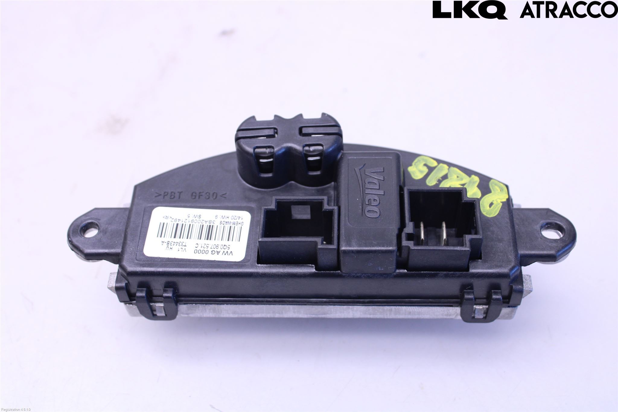 Volkswagen VW GOLF / E-GOLF VII 13-20 Varmeapparat Viftemotstand
