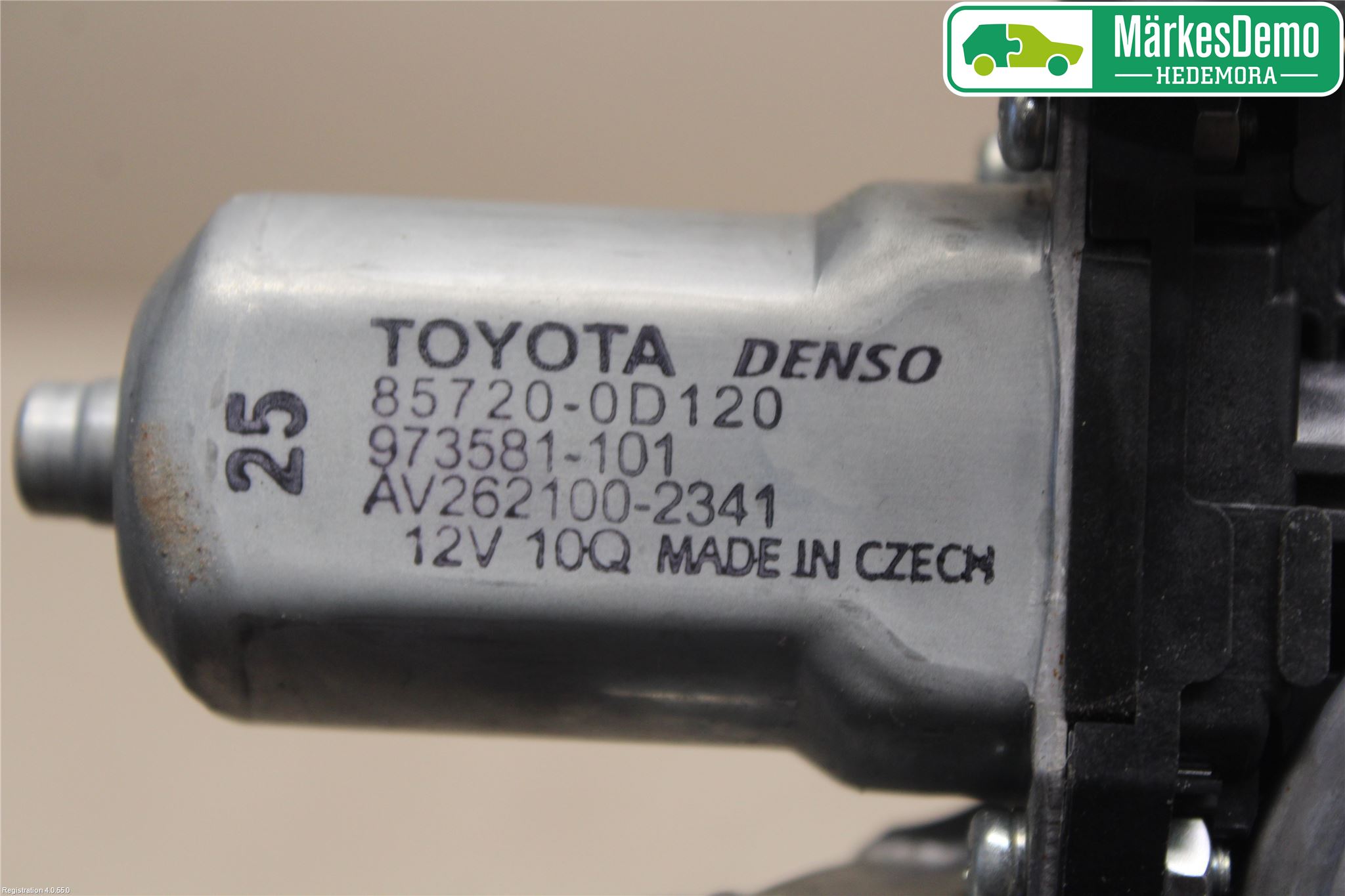 Toyota AURIS 13-19 Vindusheis El Komp