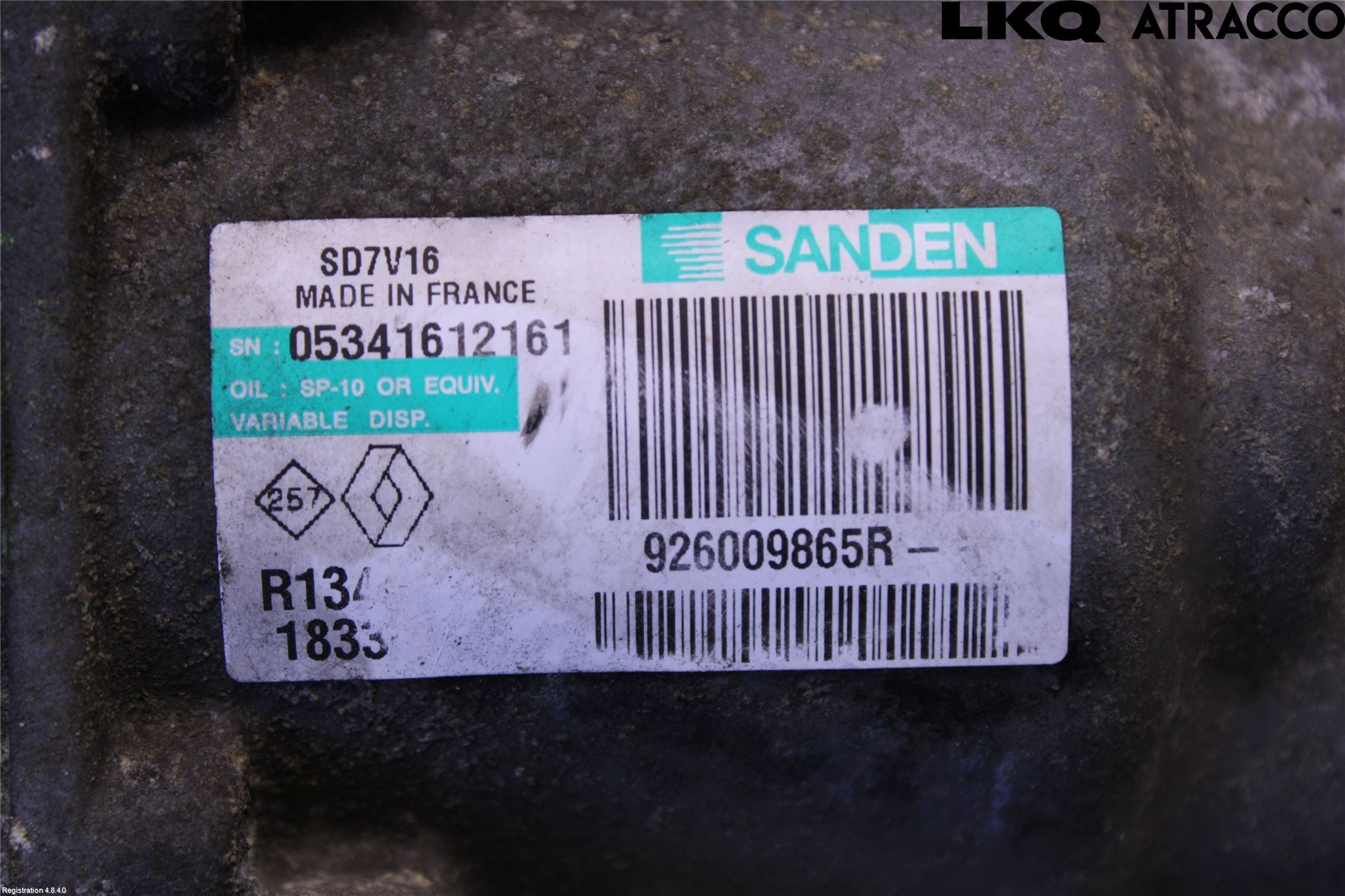 Nissan QASHQAI+2  10-14 Varme Ac Kompressor