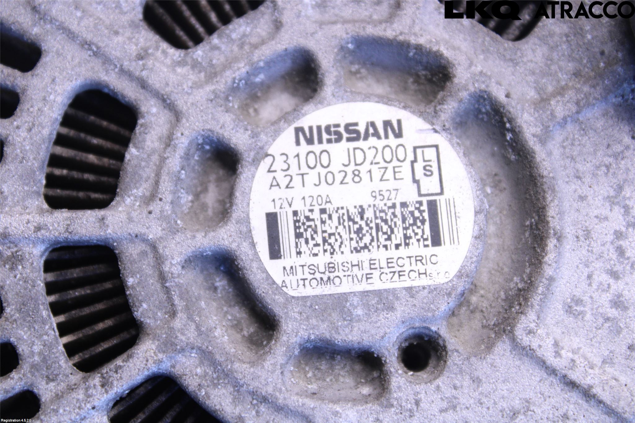 Nissan QASHQAI+2  08-10 Dynamo